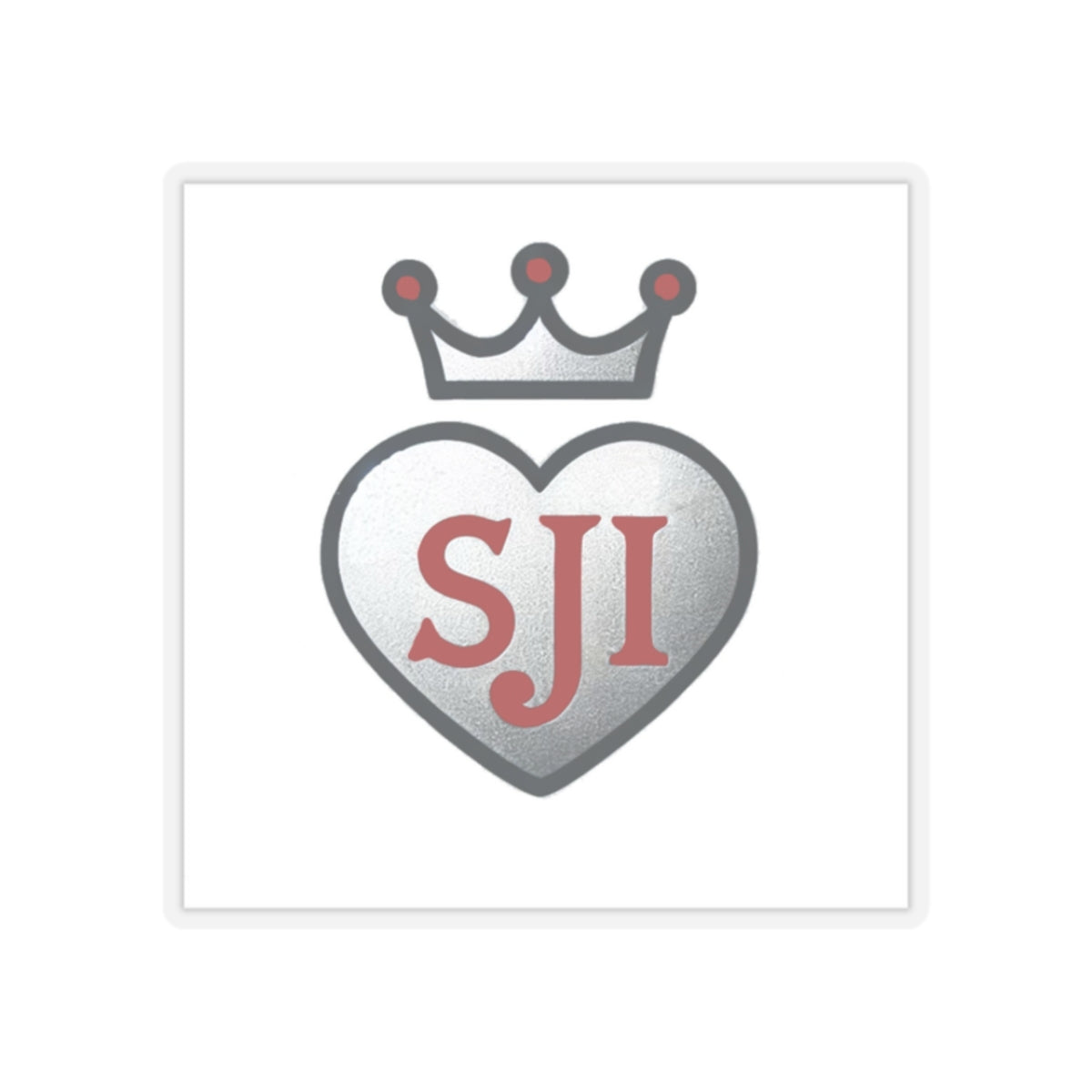 Senior Joy Initiative Logo Kiss-Cut Stickers - Custom Vinyl Stickers for Creative Decor