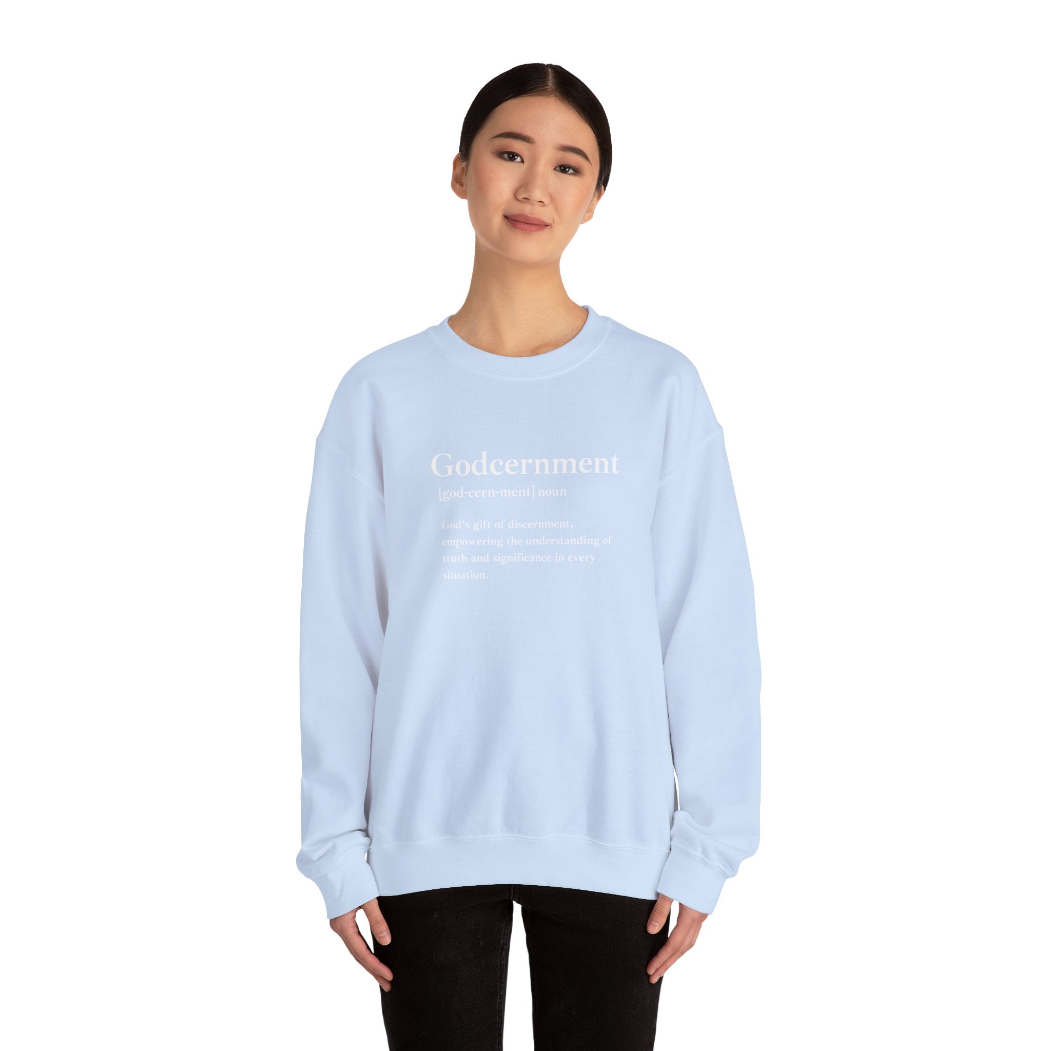 Godcernment Unisex Heavy Blend™ Crewneck Sweatshirt