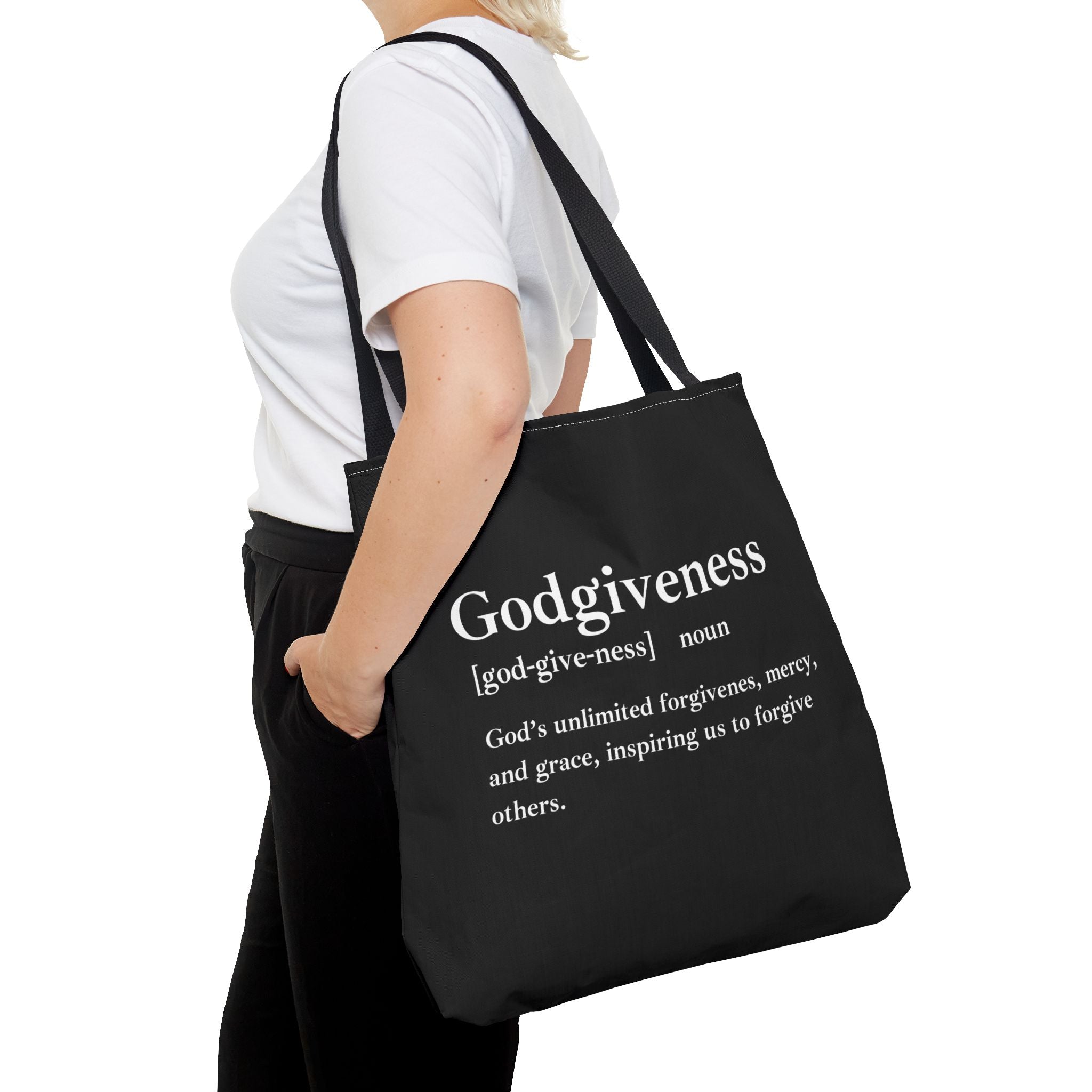 Godgiveness Tote Bag - Custom Printed Stylish and Functional Tote