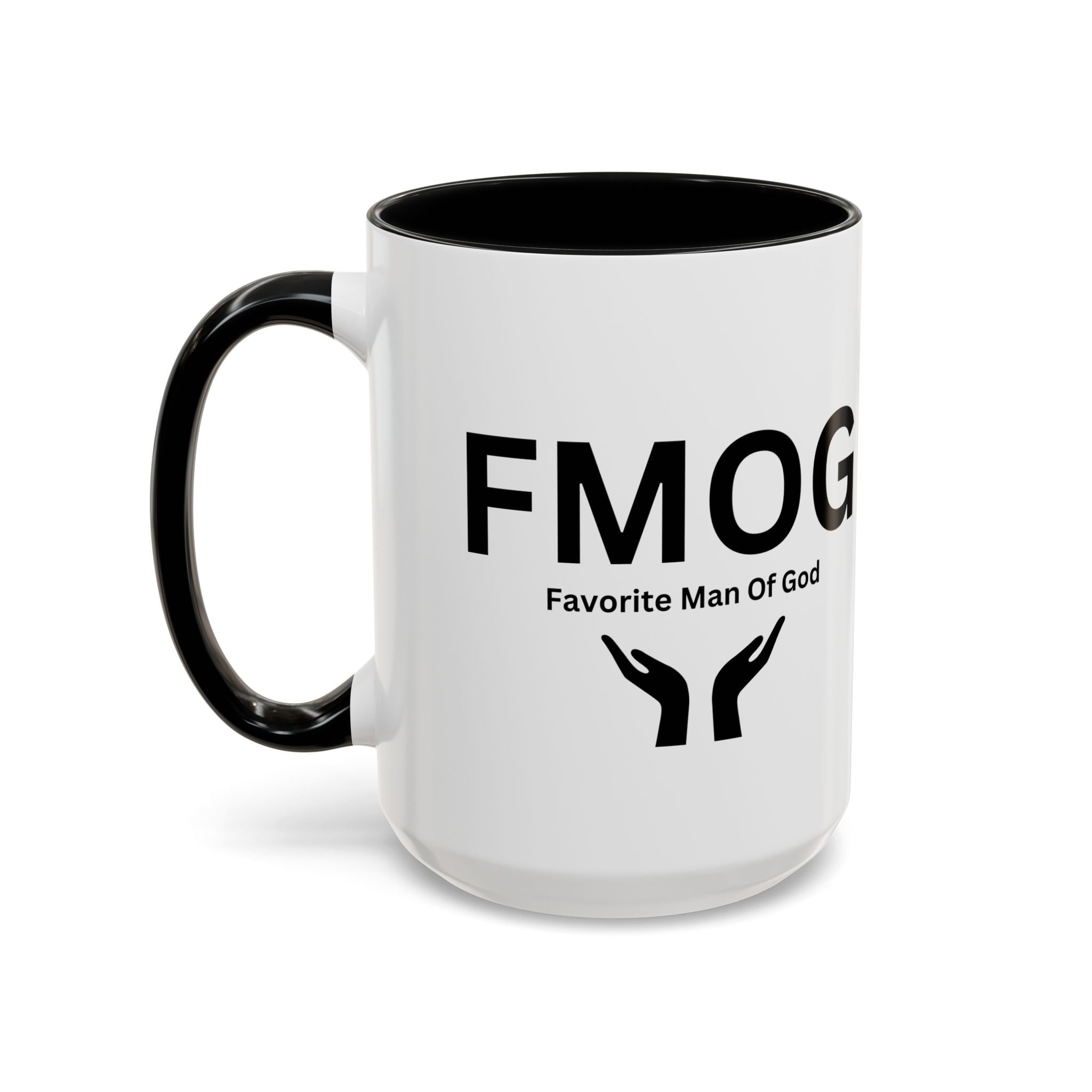 Favorite Man of God (FMOG) Accent Coffee Mug (11oz, 15oz)