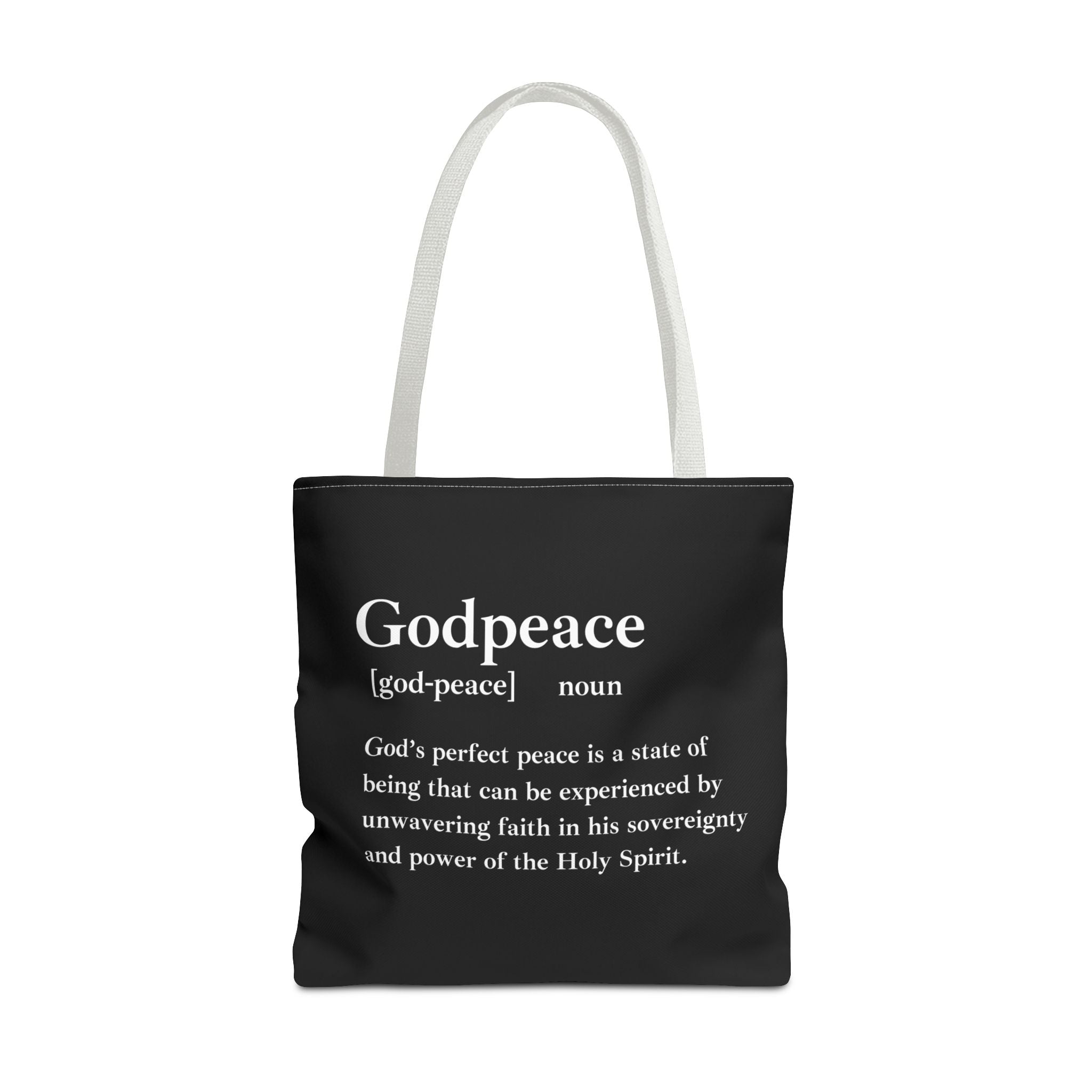 Godpeace Tote Bag - Custom Printed Stylish and Functional Tote