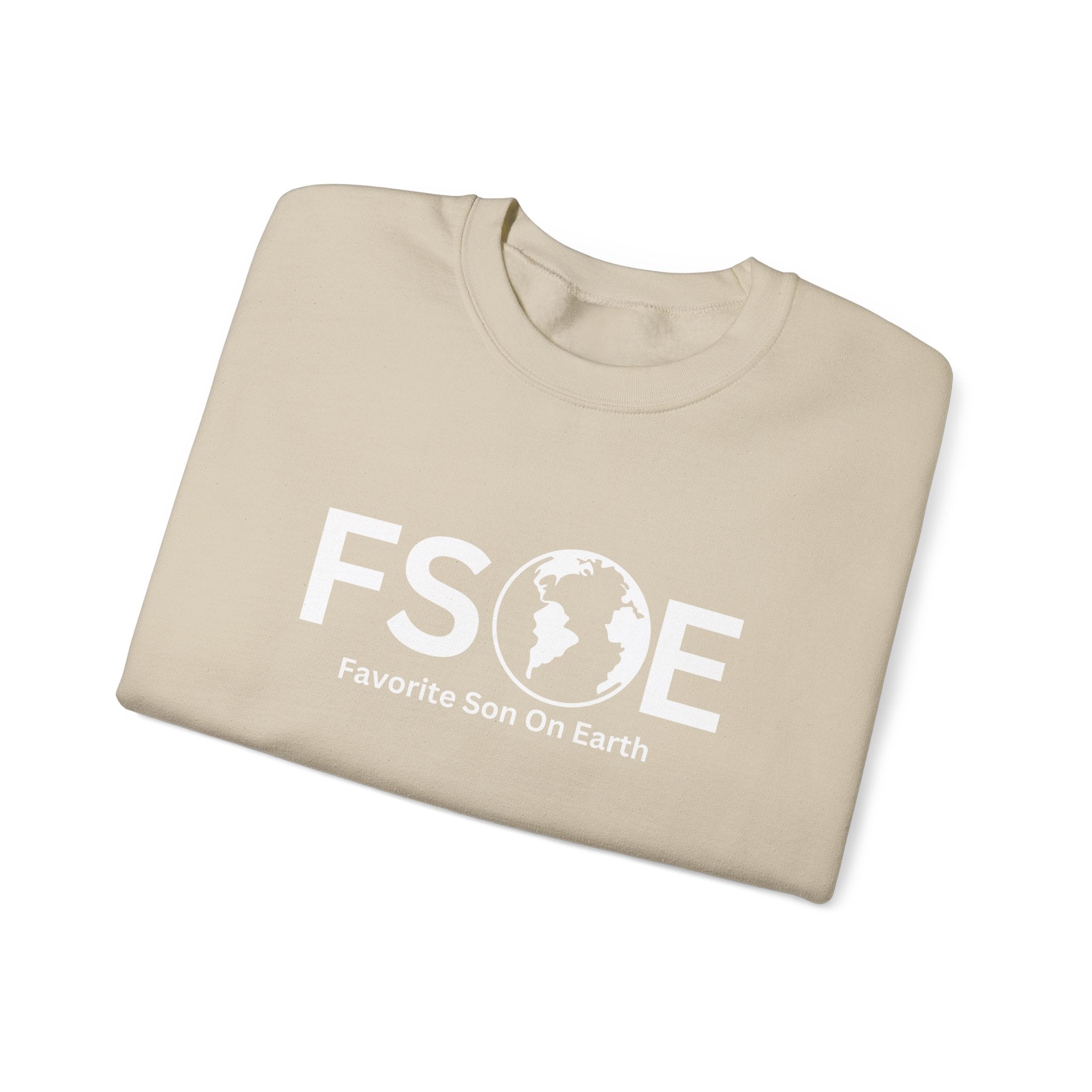Favorite Son On Earth Sweatshirt - (FSOE) Logo for Men and Women