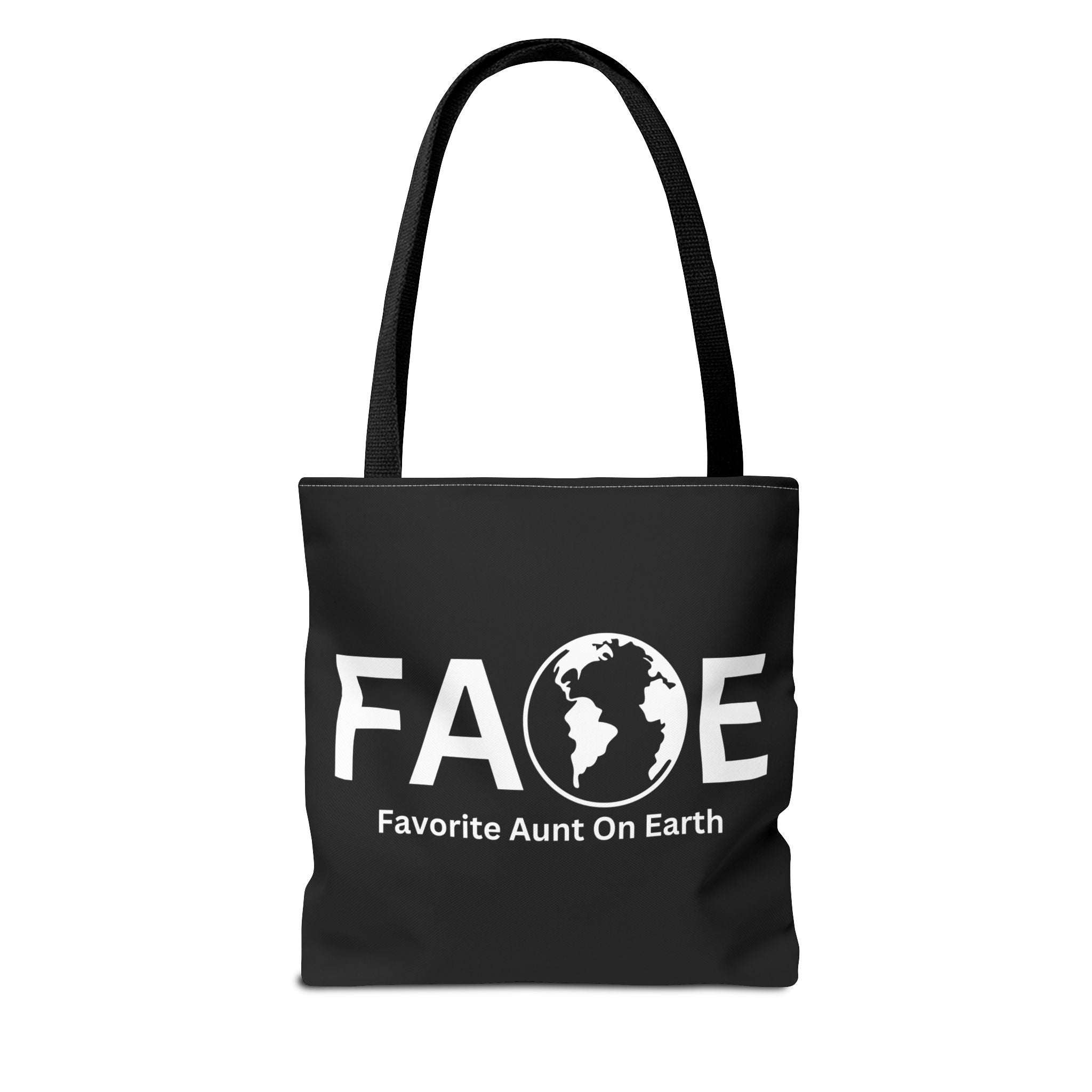 Favorite Aunt On Earth (FAOE) Tote Bag - Custom Printed Stylish and Functional Tote