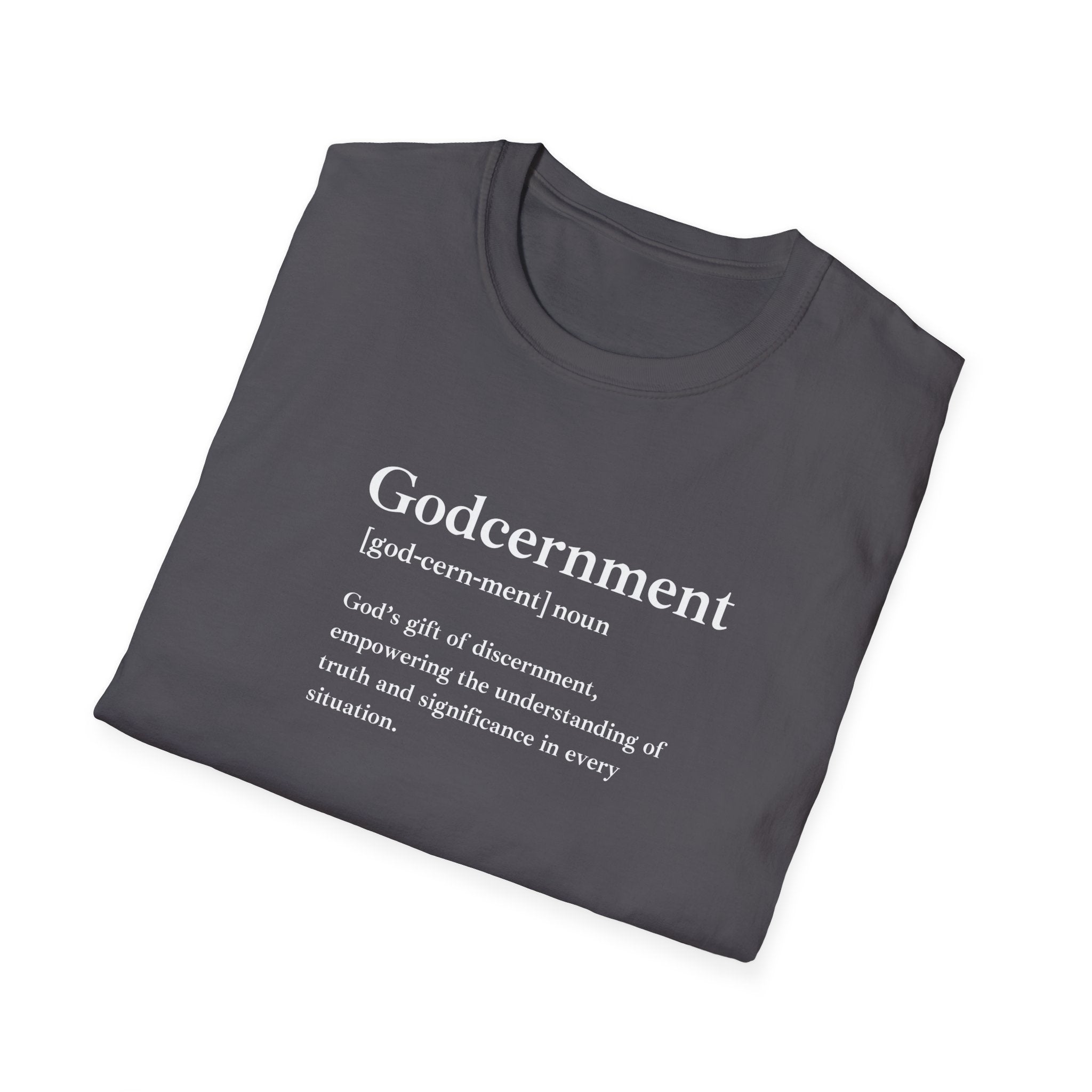 Godcernment Unisex Soft-Style T-Shirt