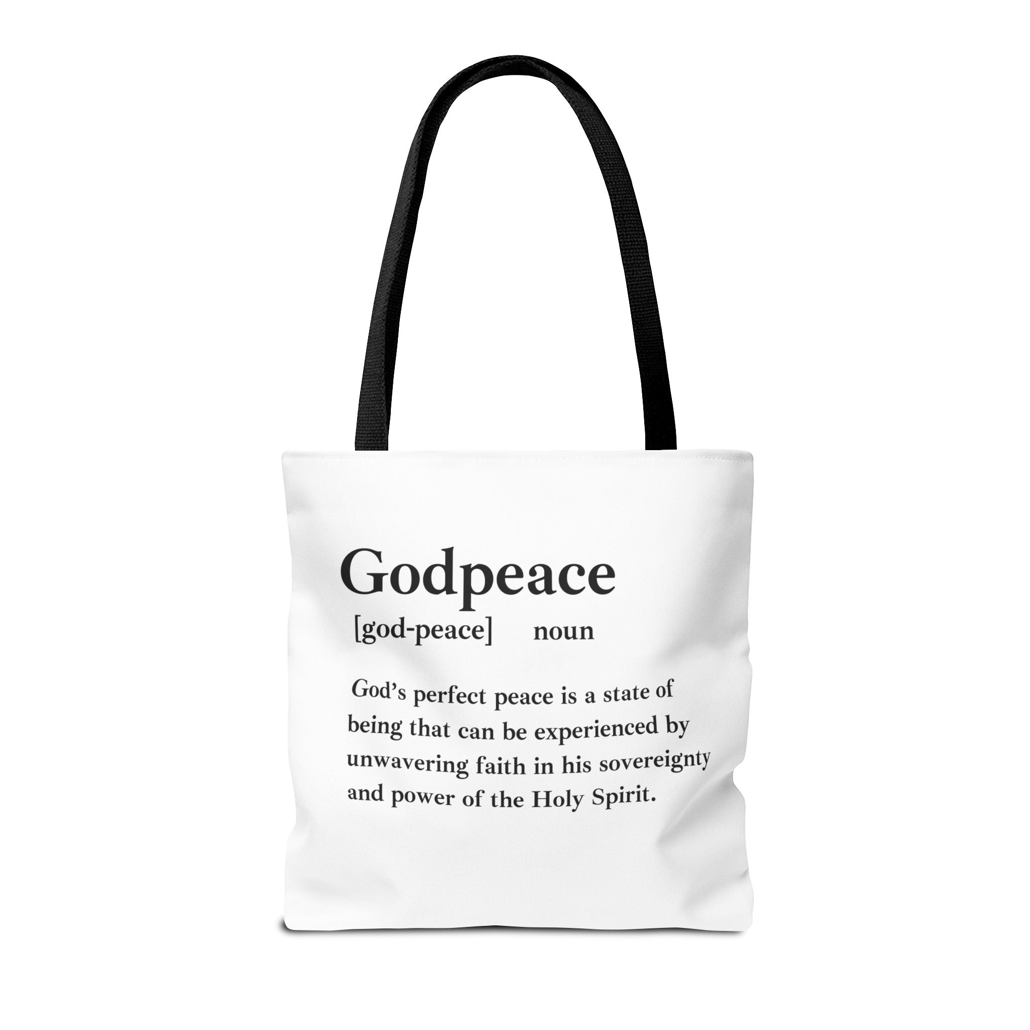 Godpeace Tote Bag - Custom Printed Stylish and Functional Tote