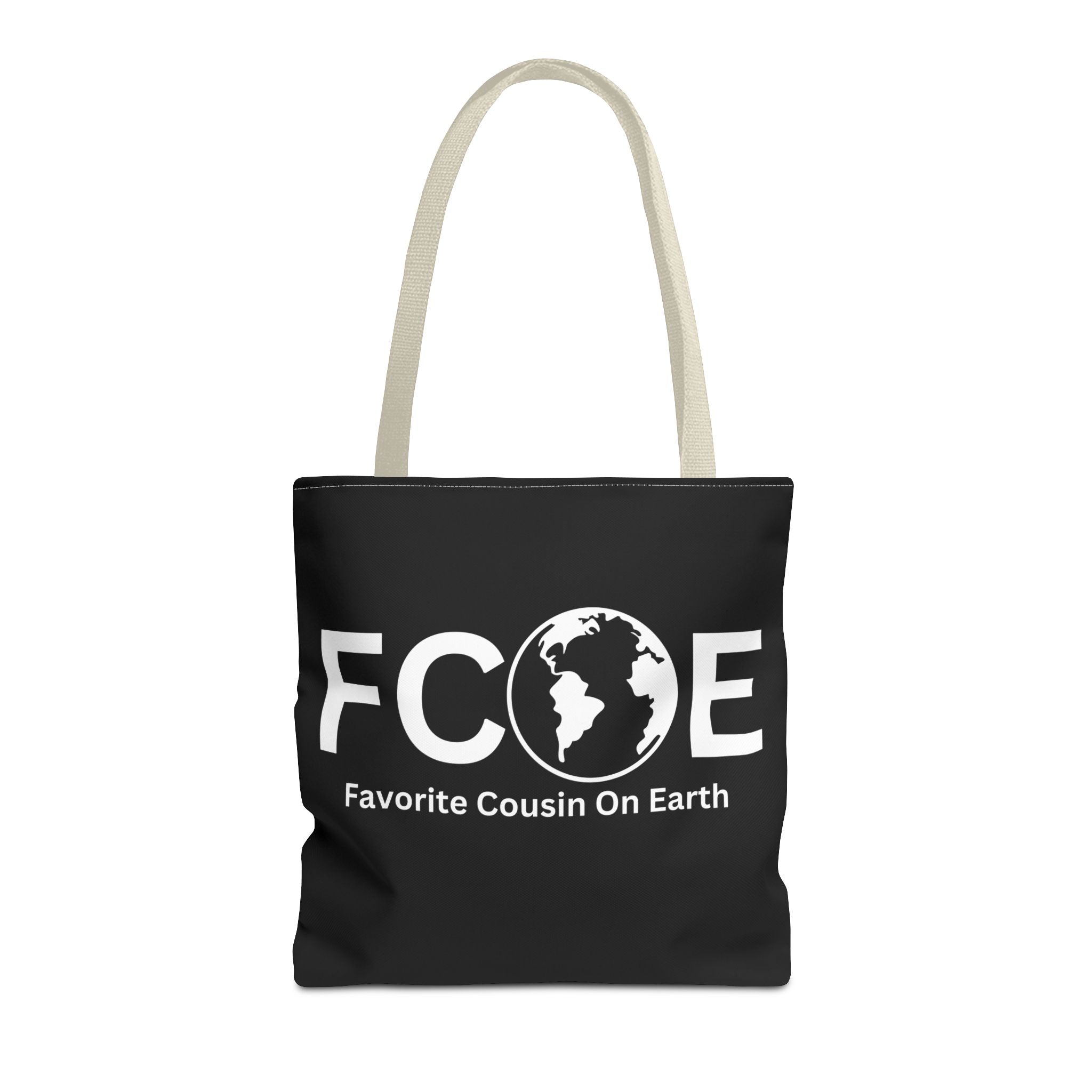 Favorite Cousin On Earth (FCOE) Tote Bag - Custom Printed Stylish and Functional Tote