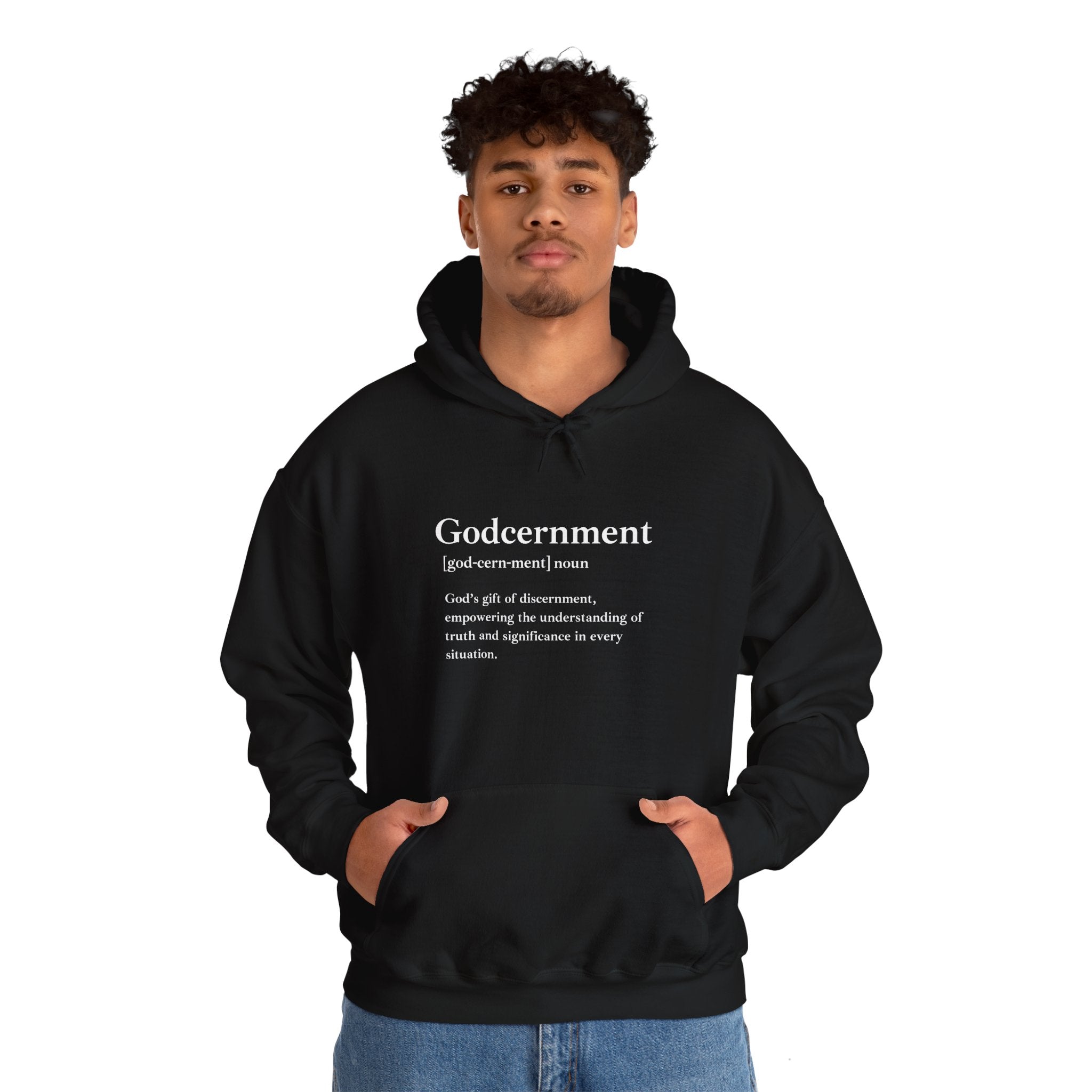 Godcernment Unisex Heavy Blend™ Hooded Sweatshirt - Cozy and Stylish Hoodie for All