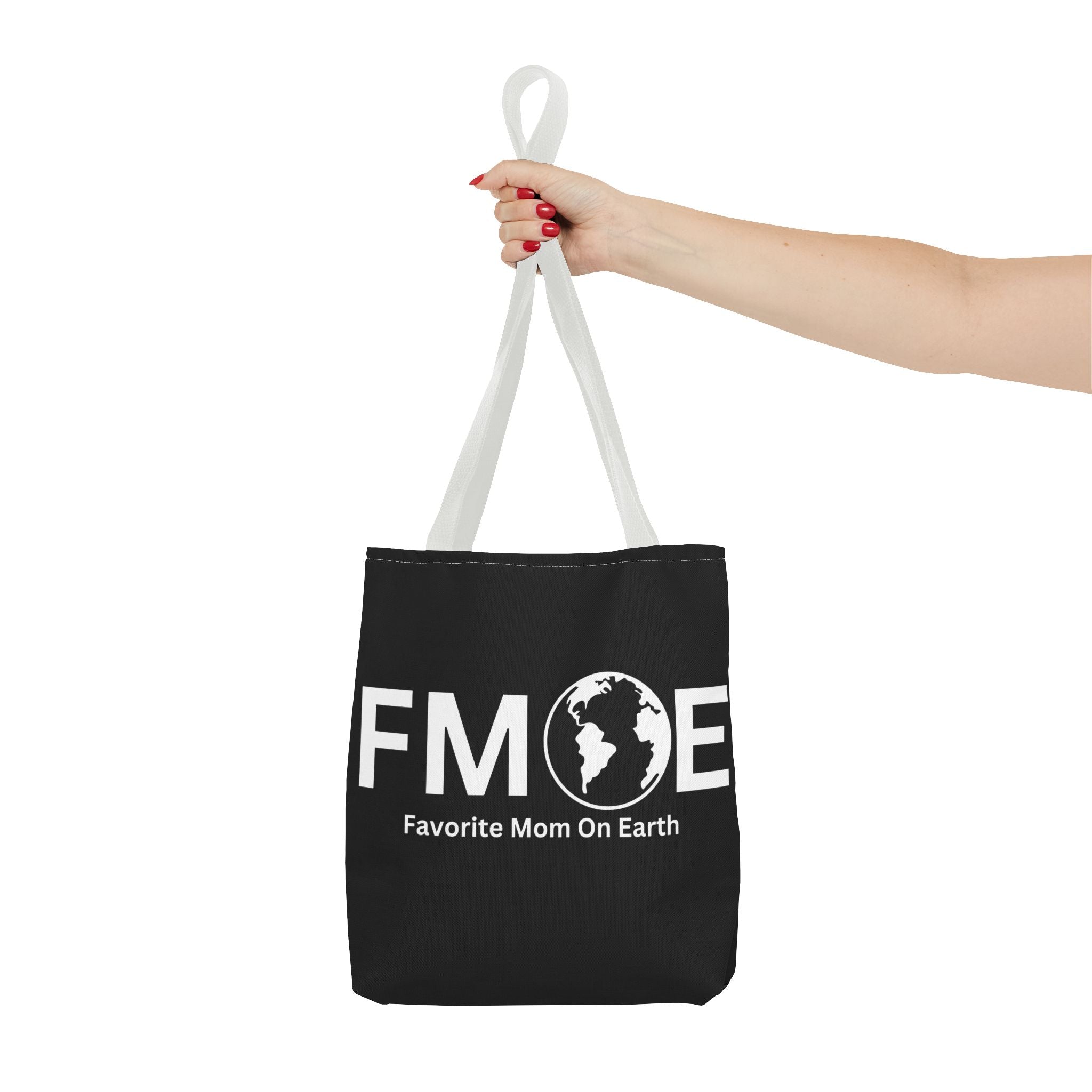 Favorite Mom On Earth (FMOE) Tote Bag- Custom Printed Stylish and Functional Tote