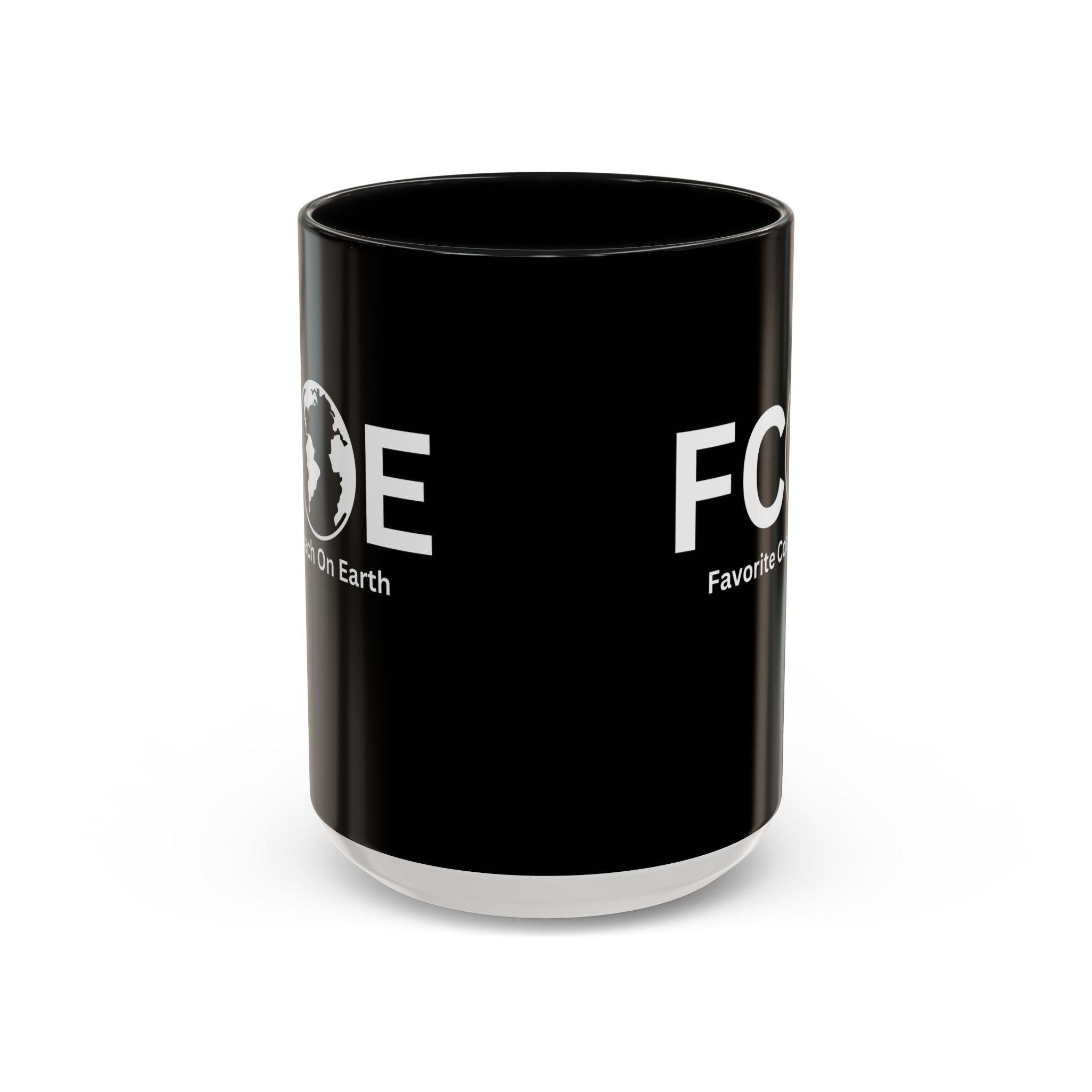 Favorite Coach On Earth (FCOE) Accent Coffee Mug (11oz, 15oz)