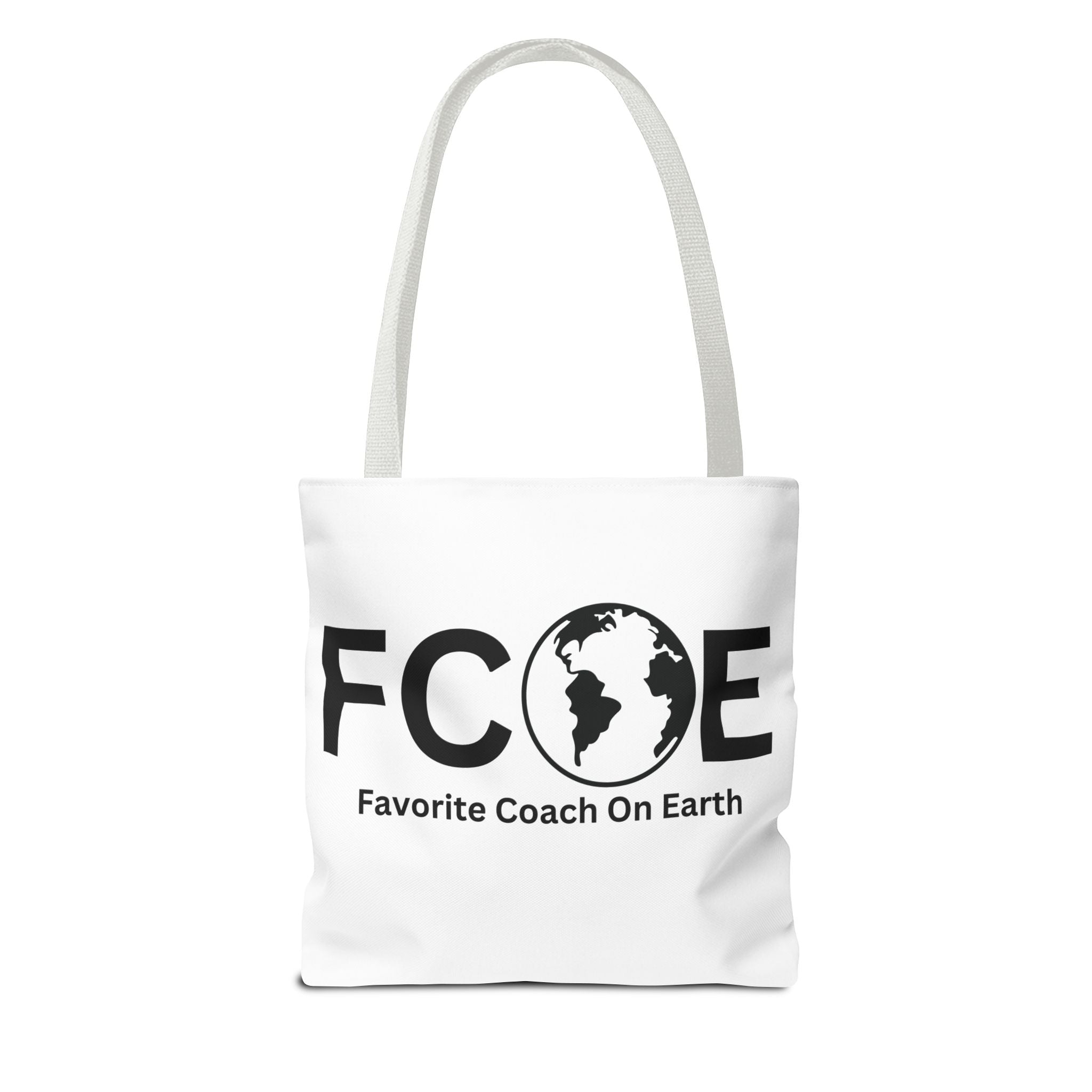 Favorite Coach On Earth (FCOE) Tote Bag - Custom Printed Stylish and Functional Tote