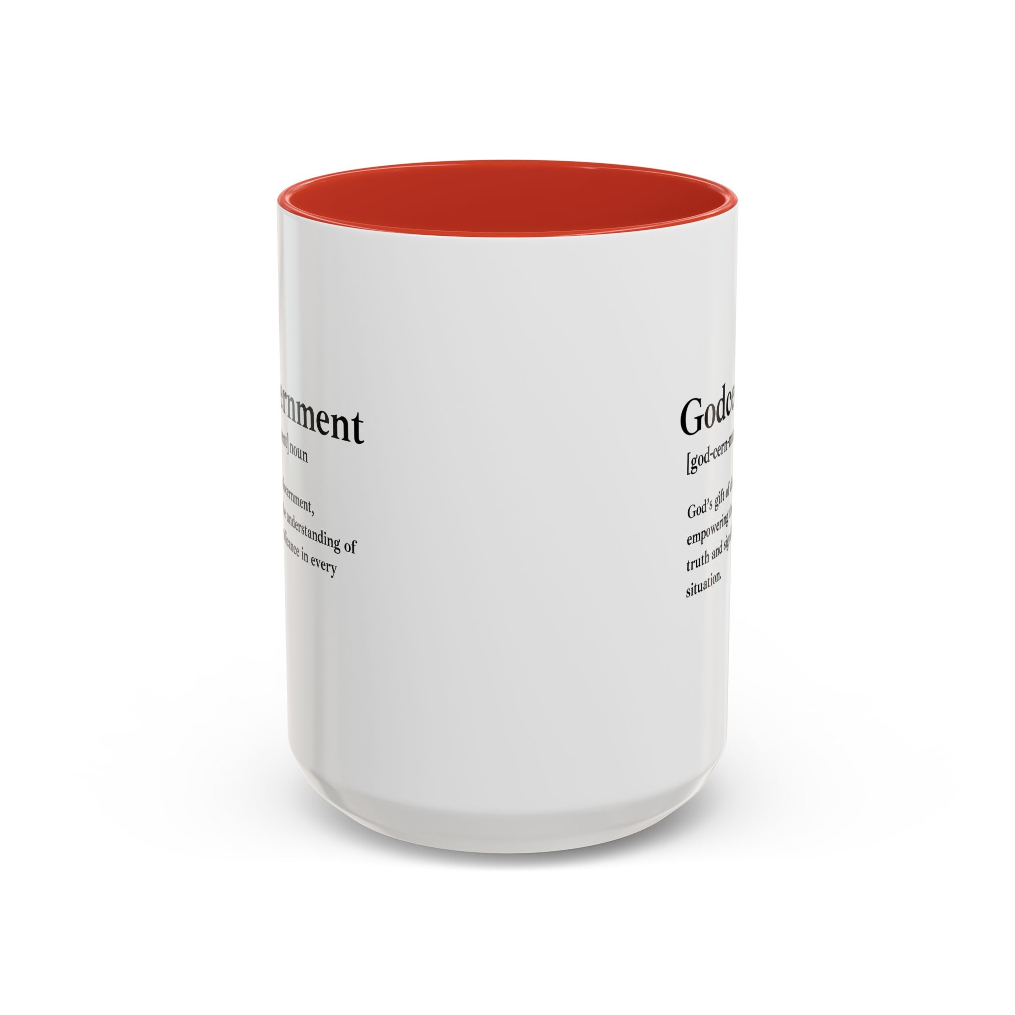 Godcernment Accent Coffee Mug (11oz, 15oz)