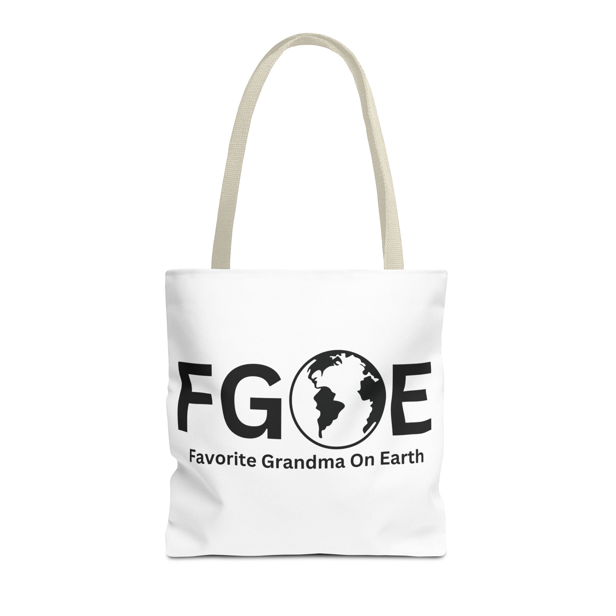 Favorite Grandma On Earth (FGOE) Tote Bag - Custom Printed Stylish and Functional Tote