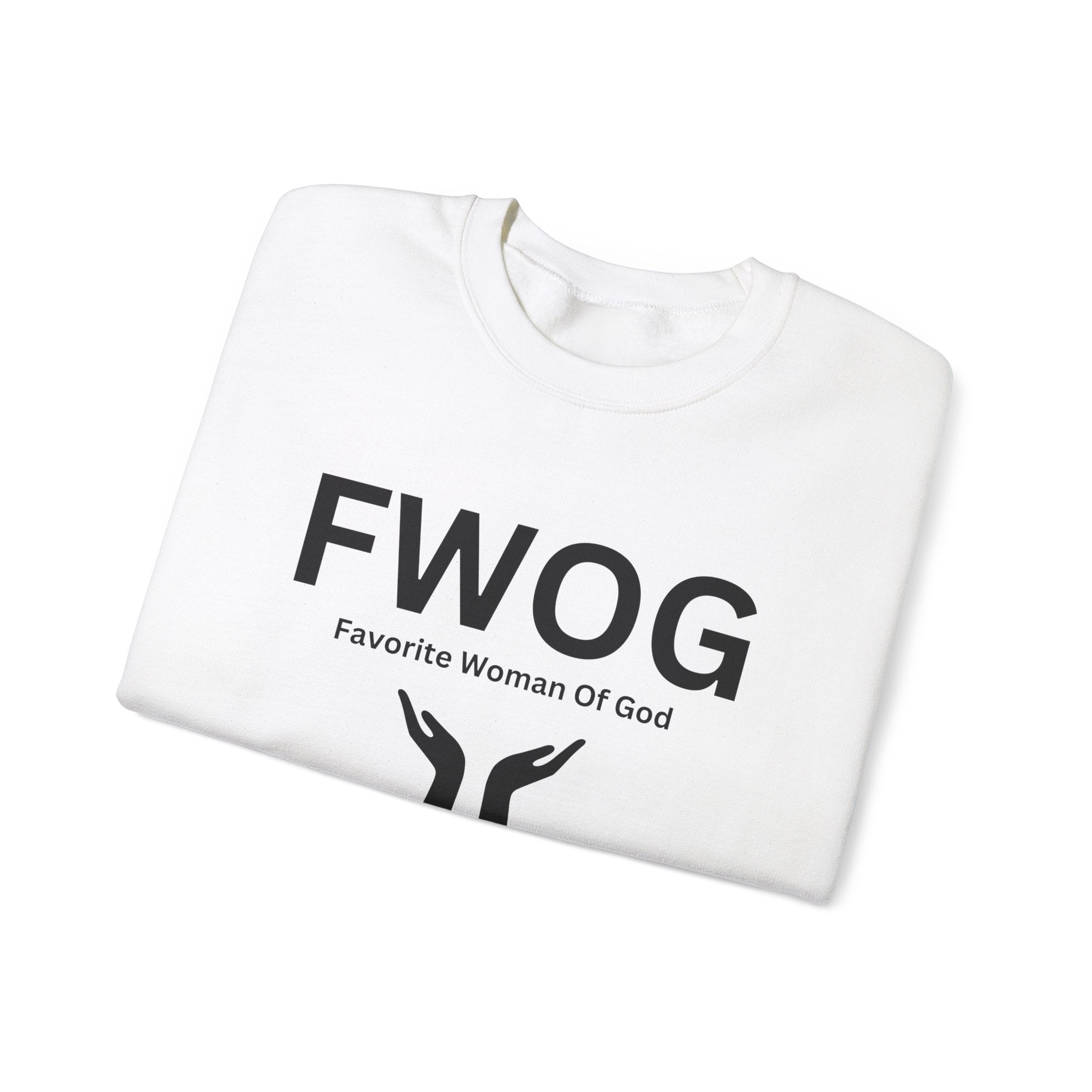 Favorite Woman of God (FWOG) Unisex Heavy Blend™ Crewneck Sweatshirt