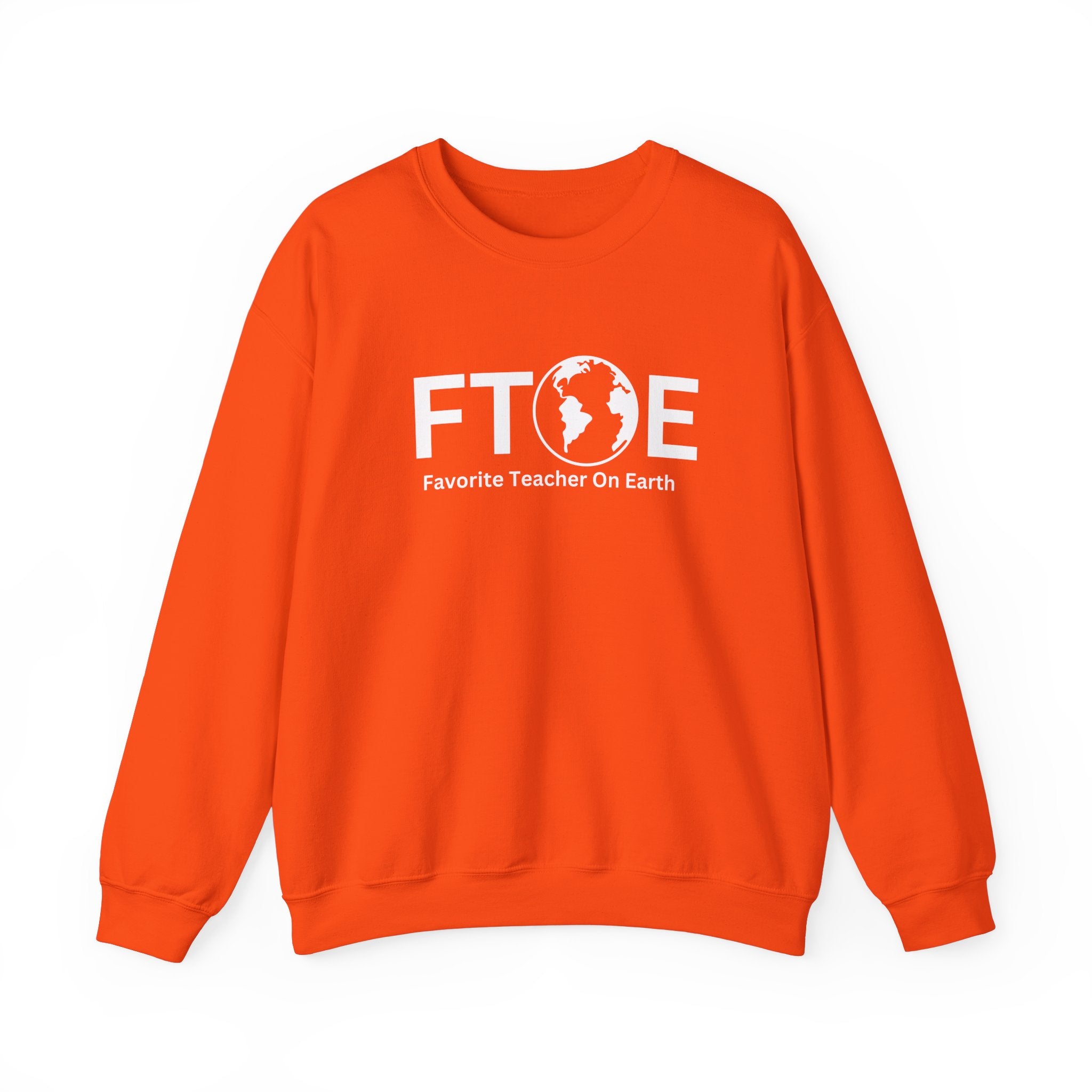 Favorite Teacher On Earth (FTOE) - Unisex Heavy Blend Crewneck Sweatshirt