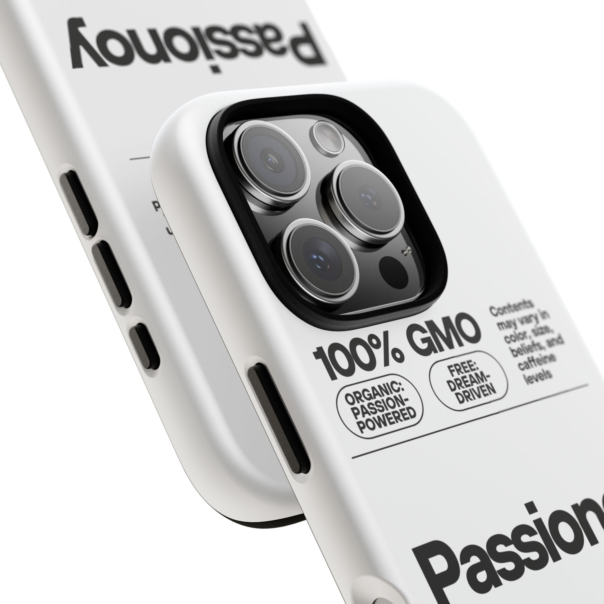 Passionoy Label Tough Cases - Custom Protective Phone Cases for iPhone, Samsung Galaxy, and Google Pixel