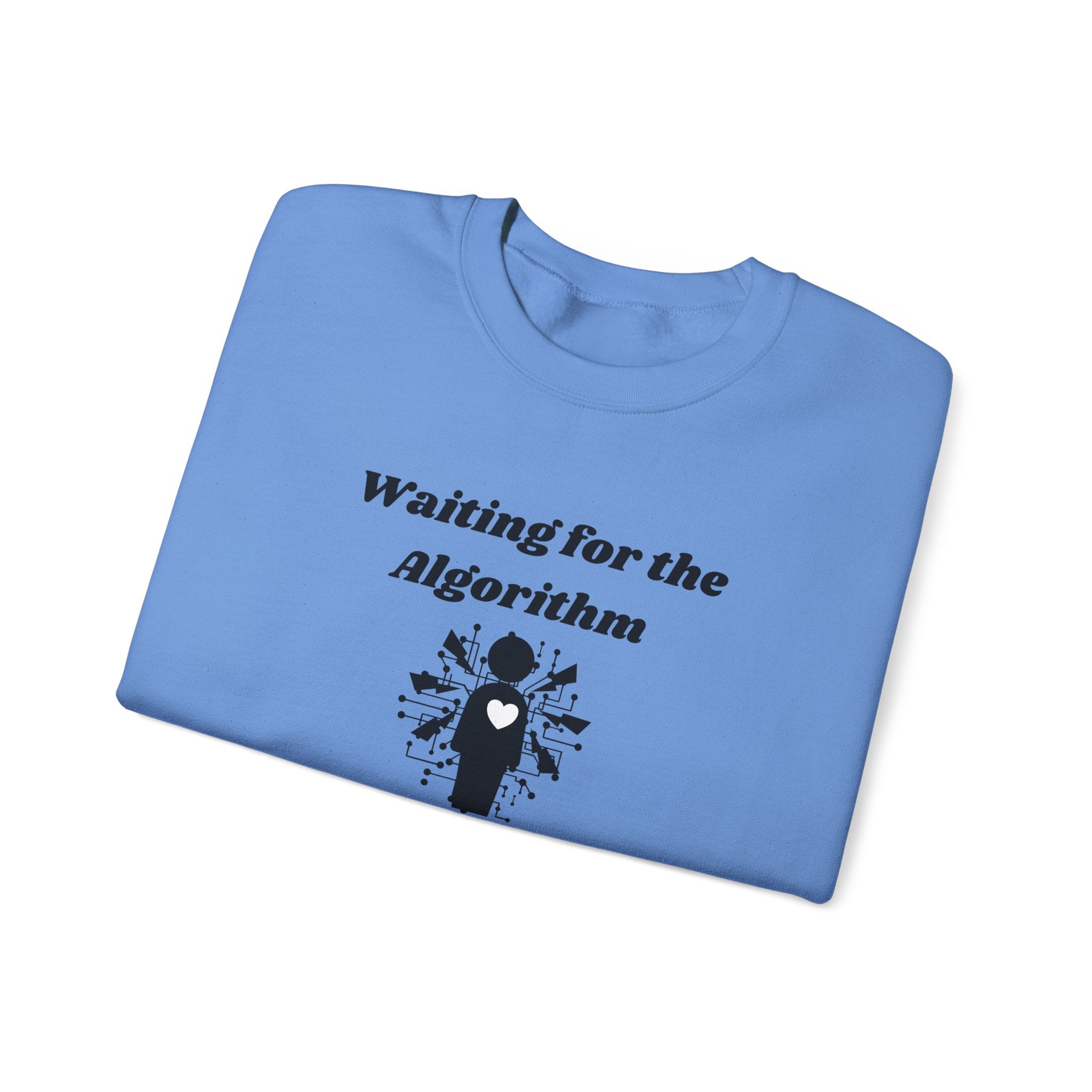 Waiting for the Algorithm to Love Me Back... Unisex Heavy Blend Crewneck Sweatshirt
