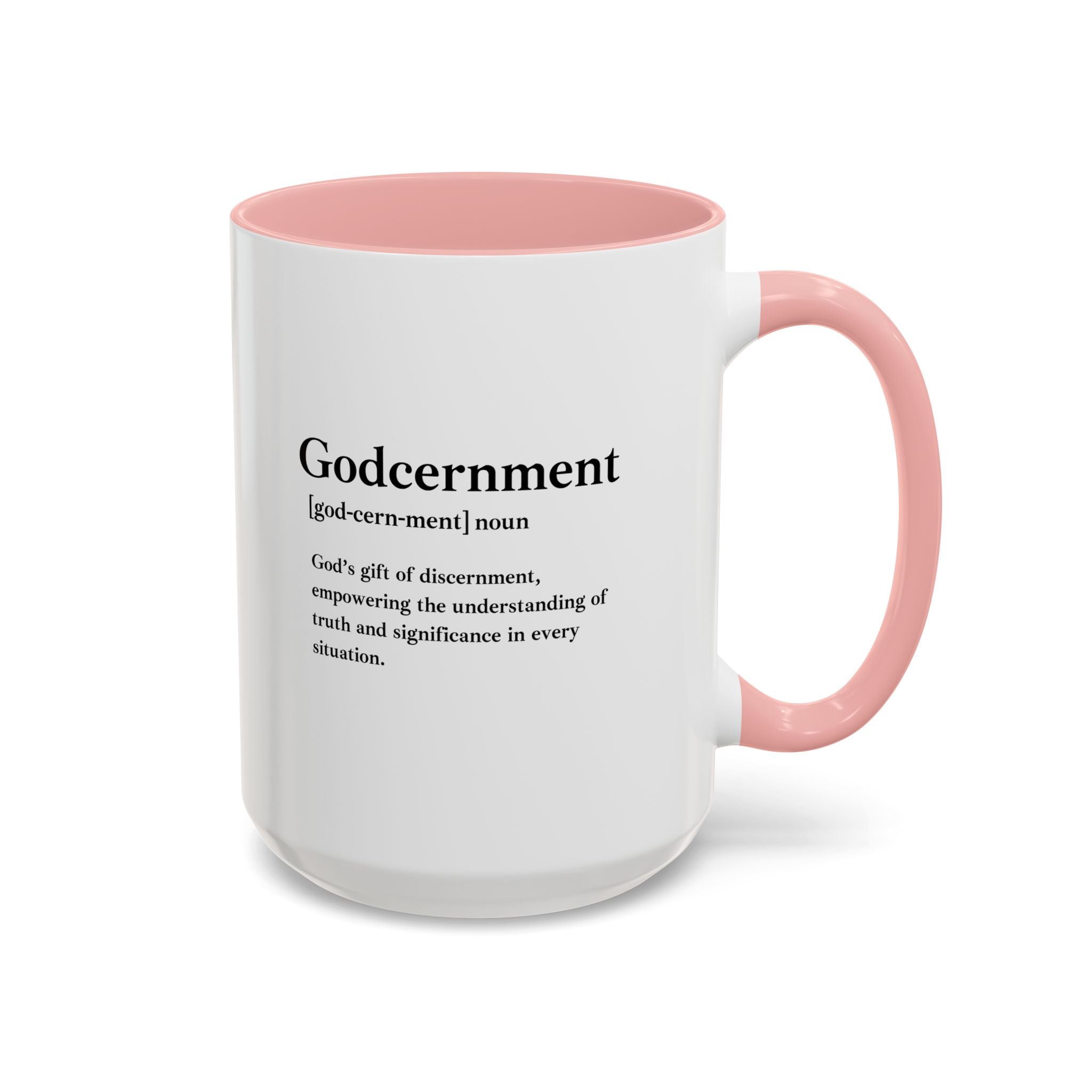 Godcernment Accent Coffee Mug (11oz, 15oz)