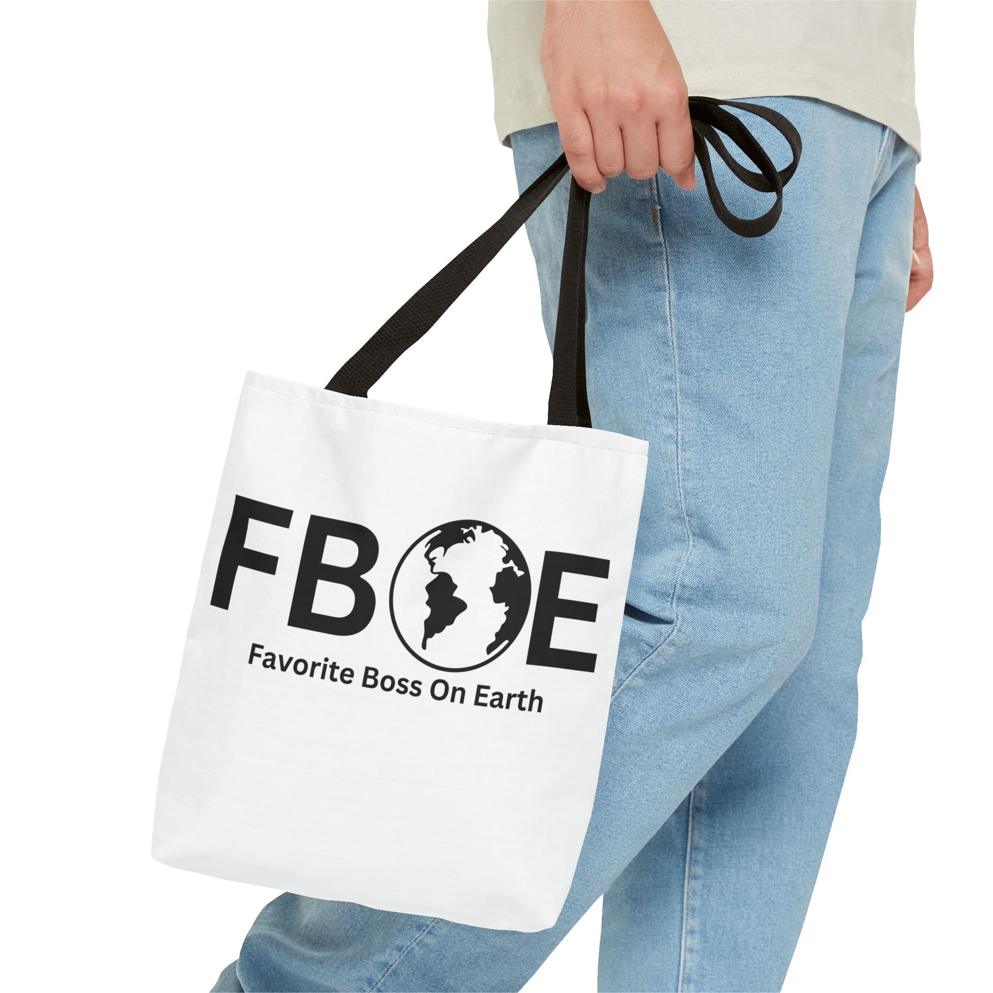 Favorite Boss On Earth (FBOE) Tote Bag - Custom Printed Stylish and Functional Tote