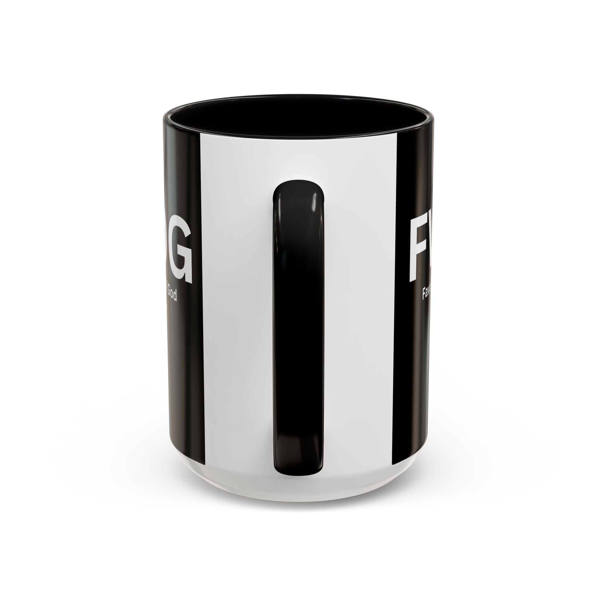 Favorite Woman of God (FWOG) Accent Coffee Mug (11oz, 15oz)