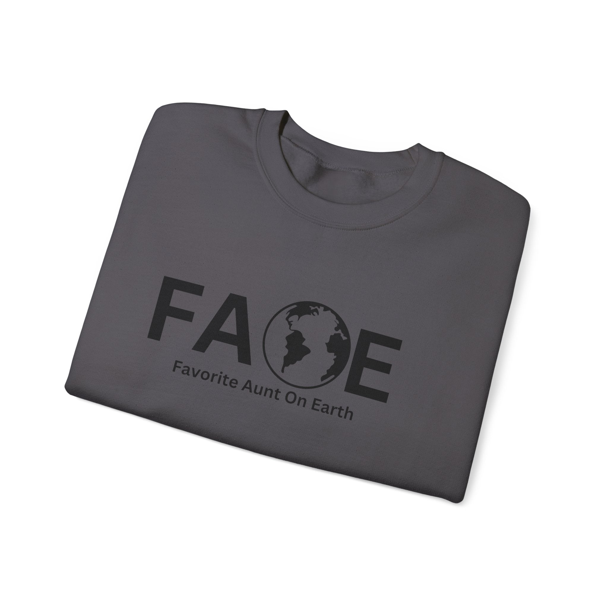 Favorite Aunt On Earth (FAOE) - Unisex Heavy Blend™ Crewneck Sweatshirt