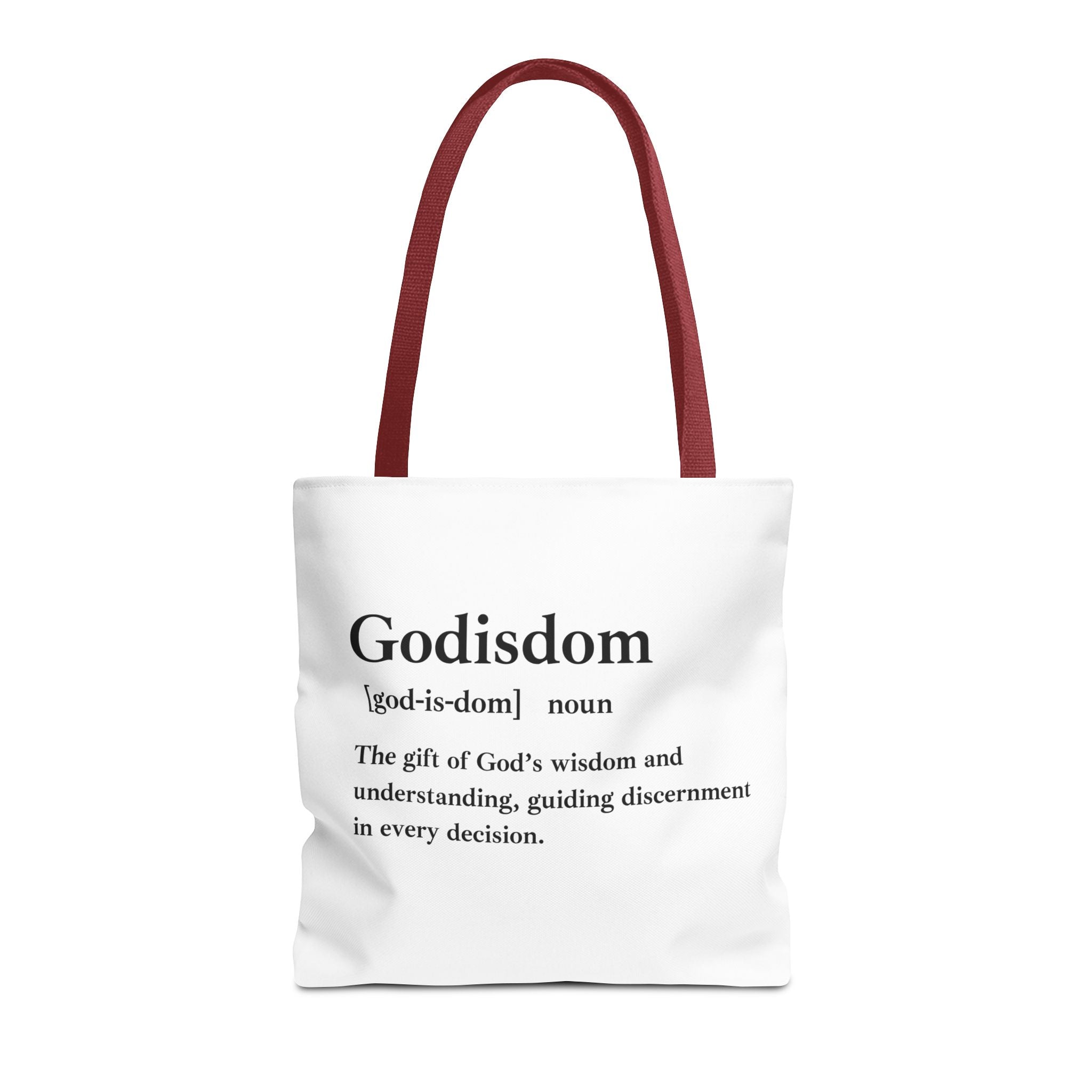 Godisdom Tote Bag - Custom Printed Stylish and Functional Tote