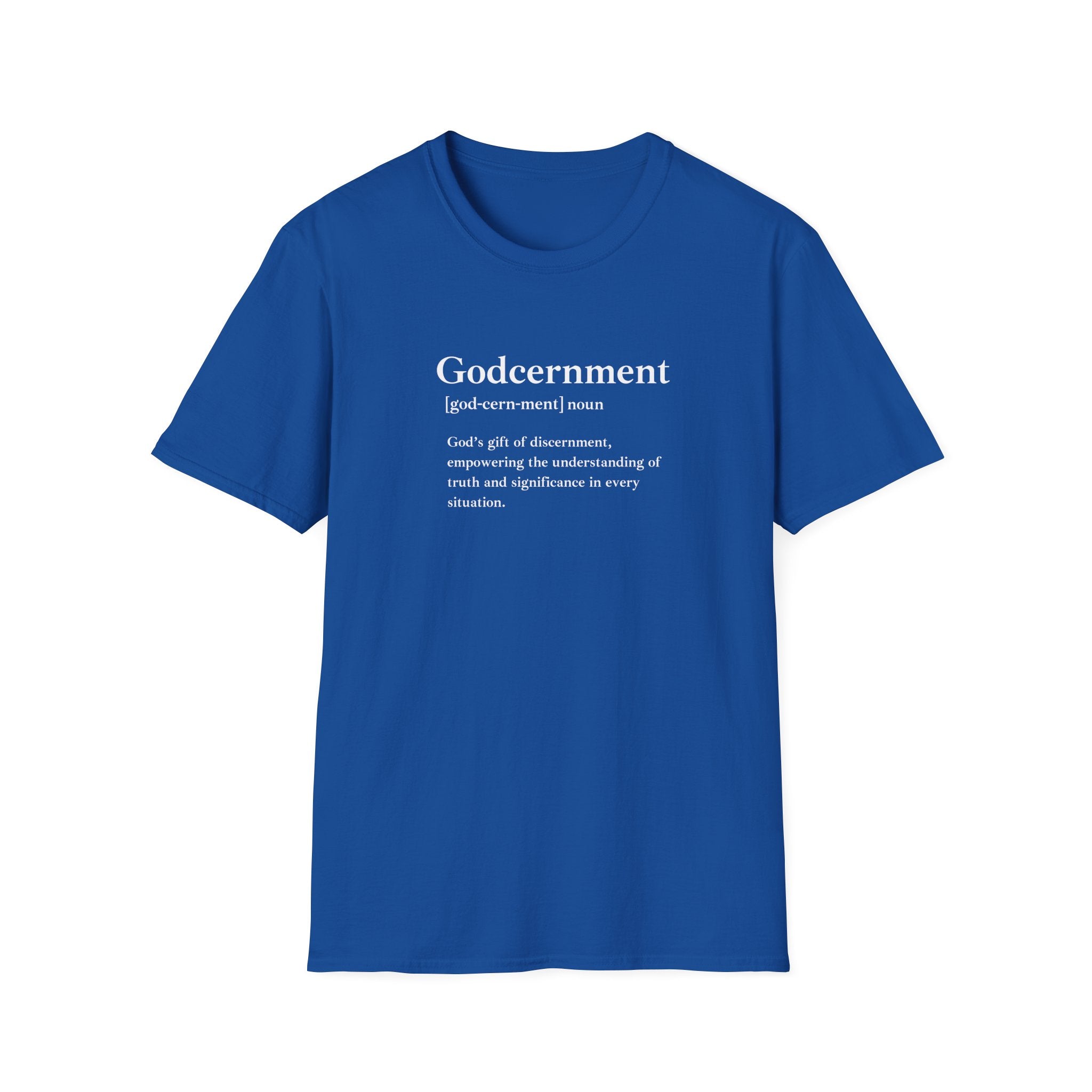 Godcernment Unisex Soft-Style T-Shirt