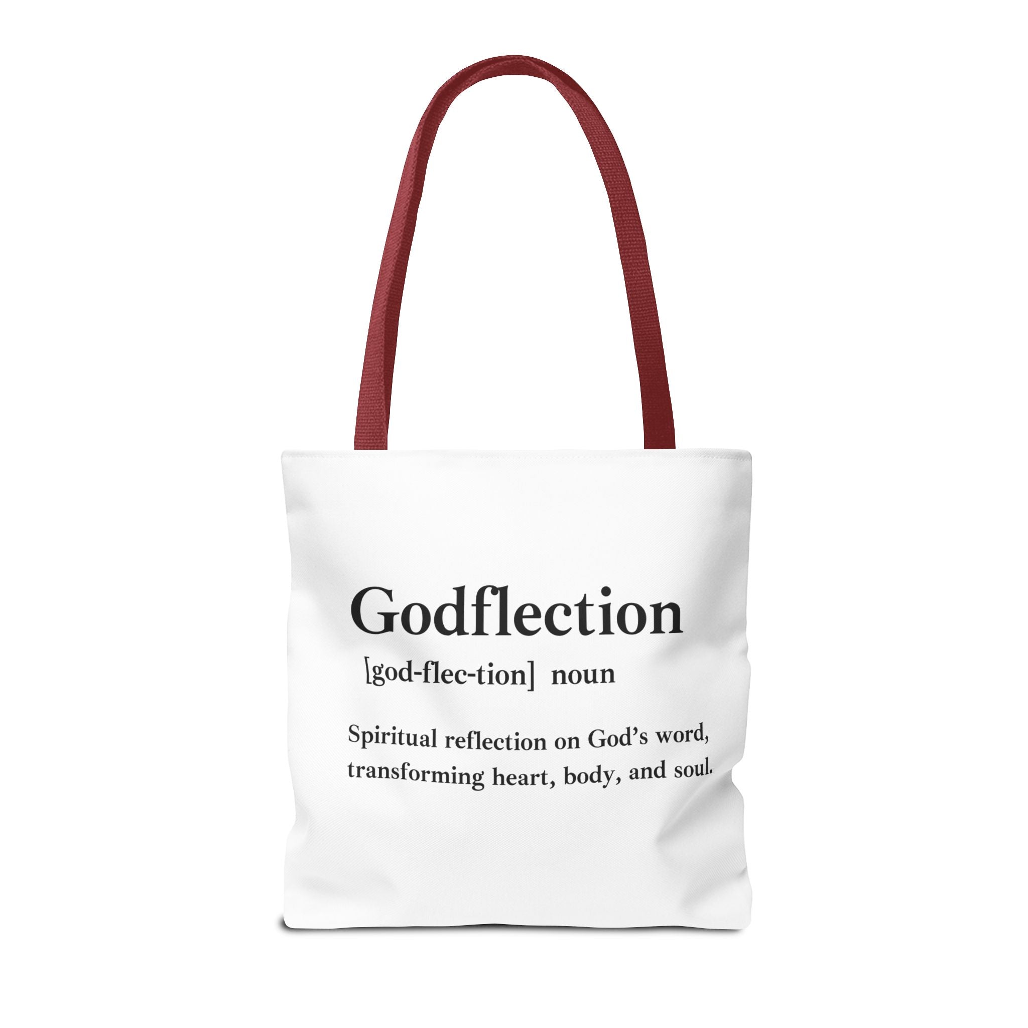 Godflection Tote Bag - Custom Printed Stylish and Functional Tote