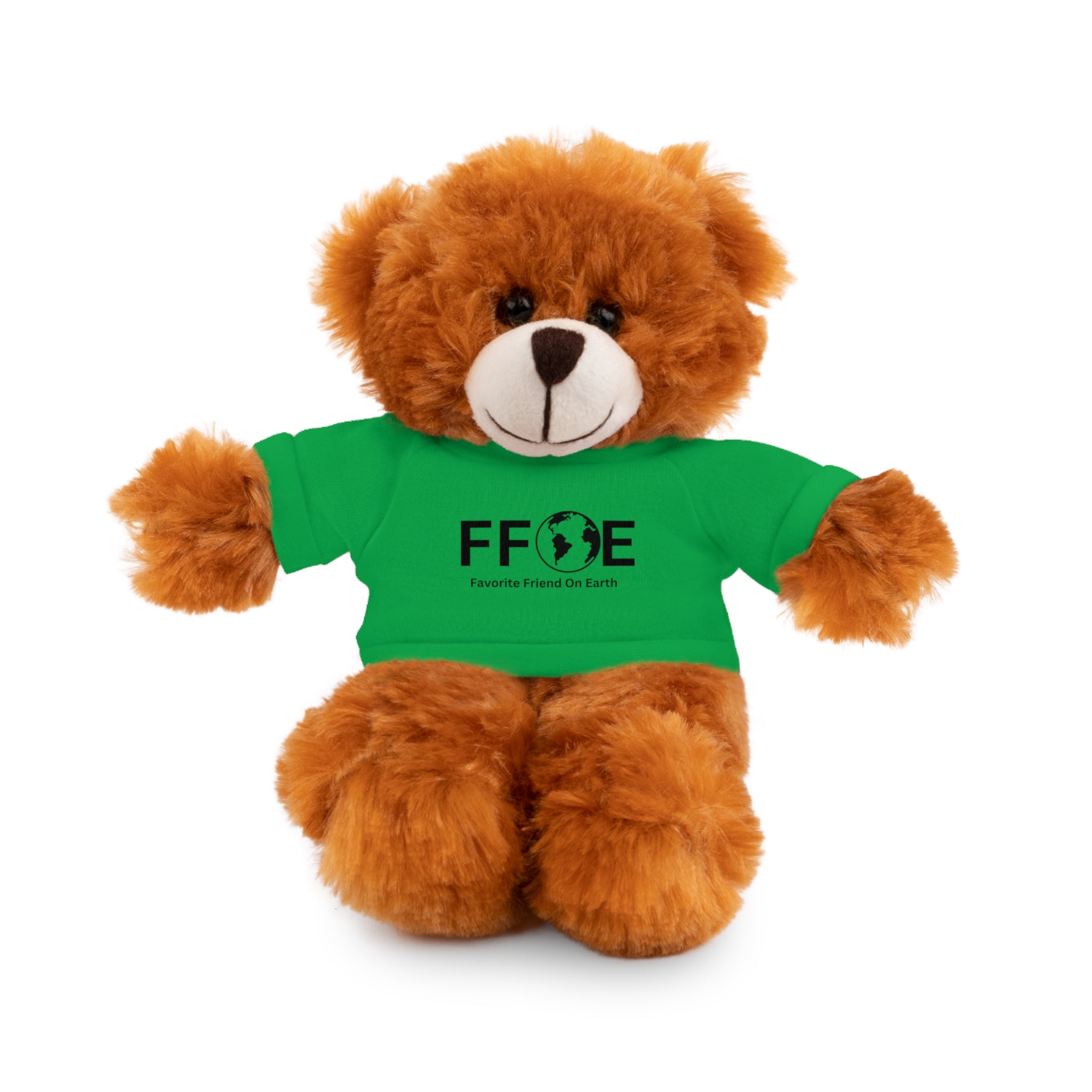 Stuffed Animal Gift – Favorite Friend on Earth (FFOE)– Customizable T-Shirt & Animal