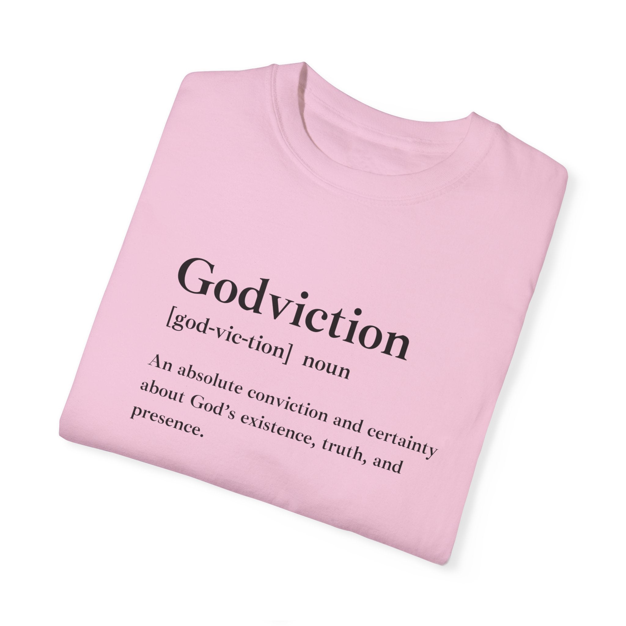 Godviction Unisex Garment-Dyed T-Shirt – Comfort Colors 1717