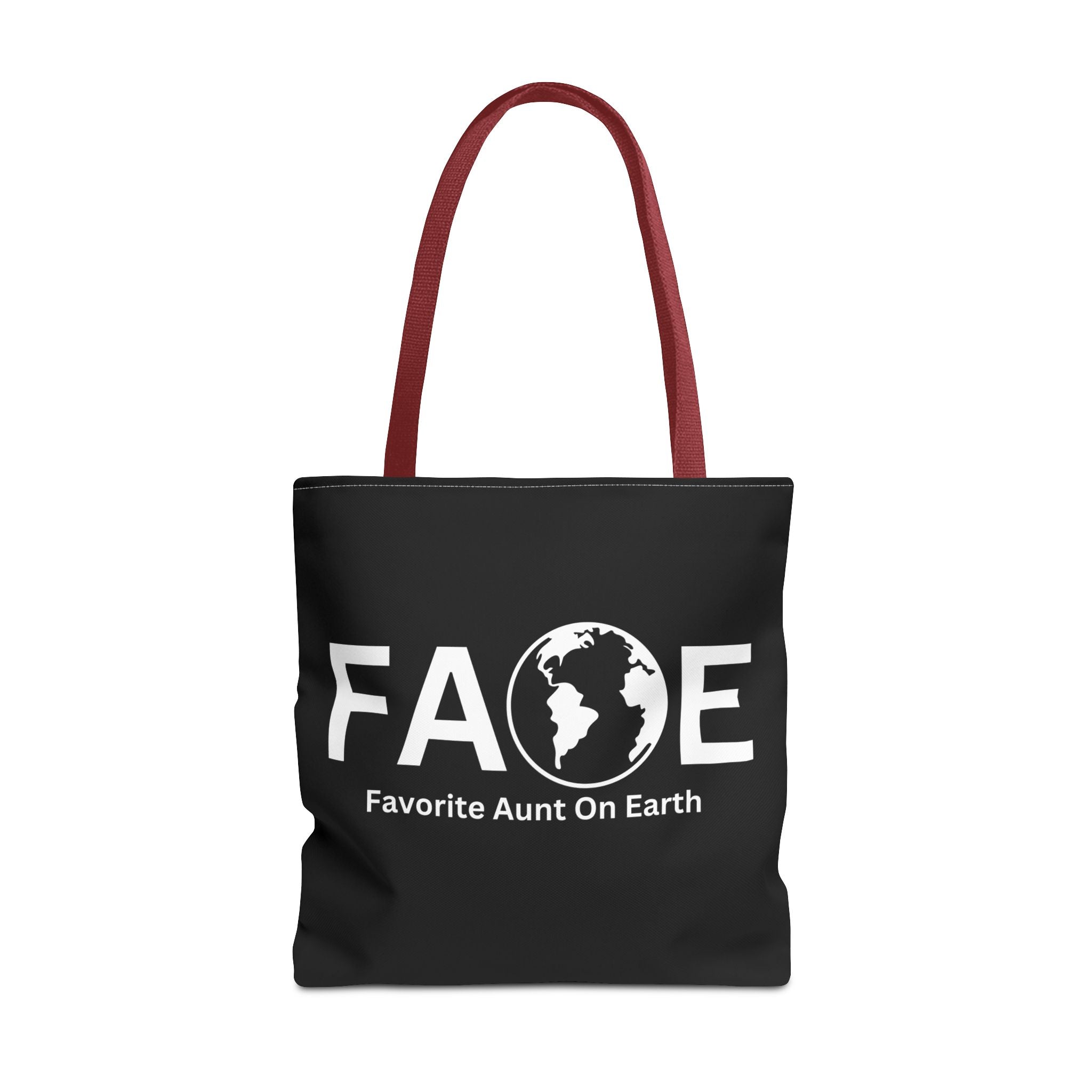 Favorite Aunt On Earth (FAOE) Tote Bag - Custom Printed Stylish and Functional Tote