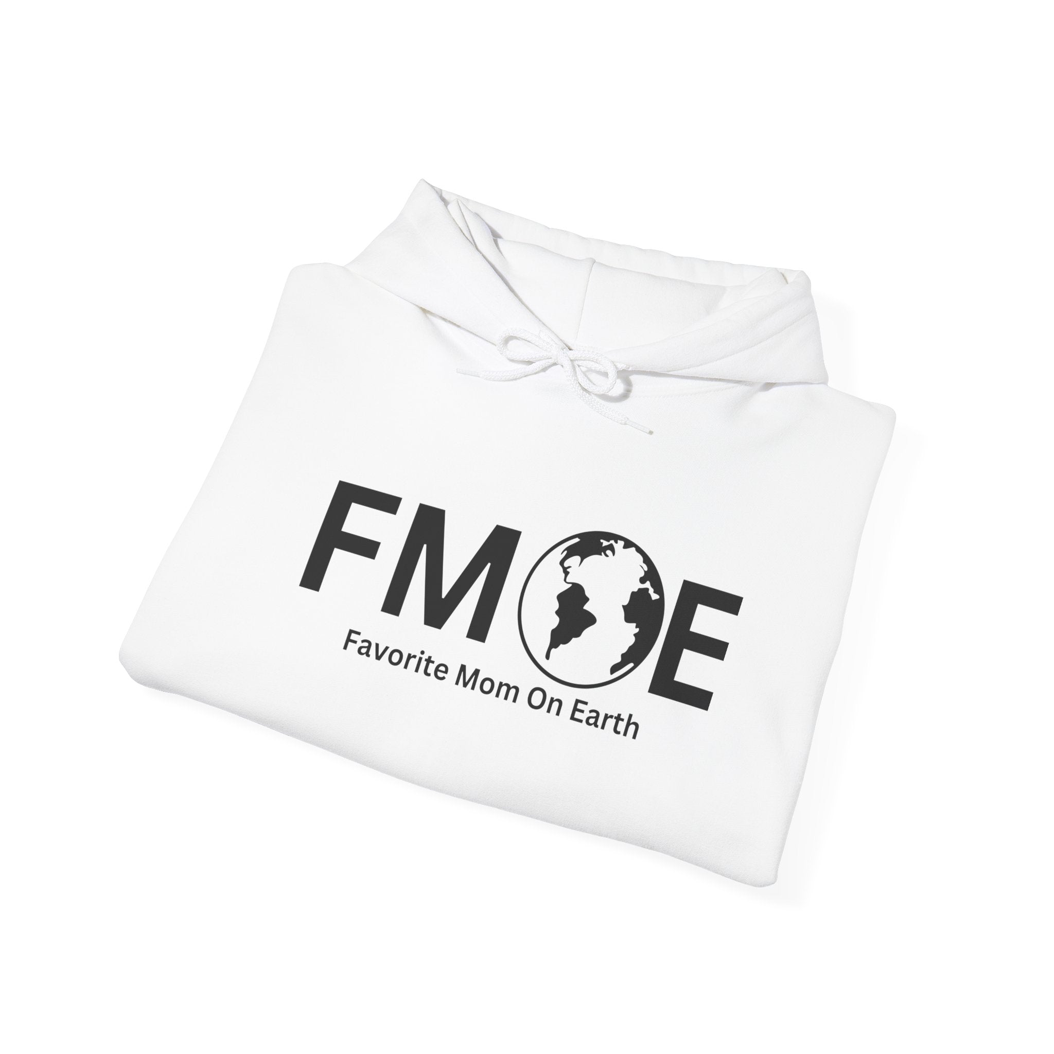 Favorite Mom On Earth (FMOE) Unisex Heavy Blend™ Hooded Sweatshirt – Cozy and Stylish