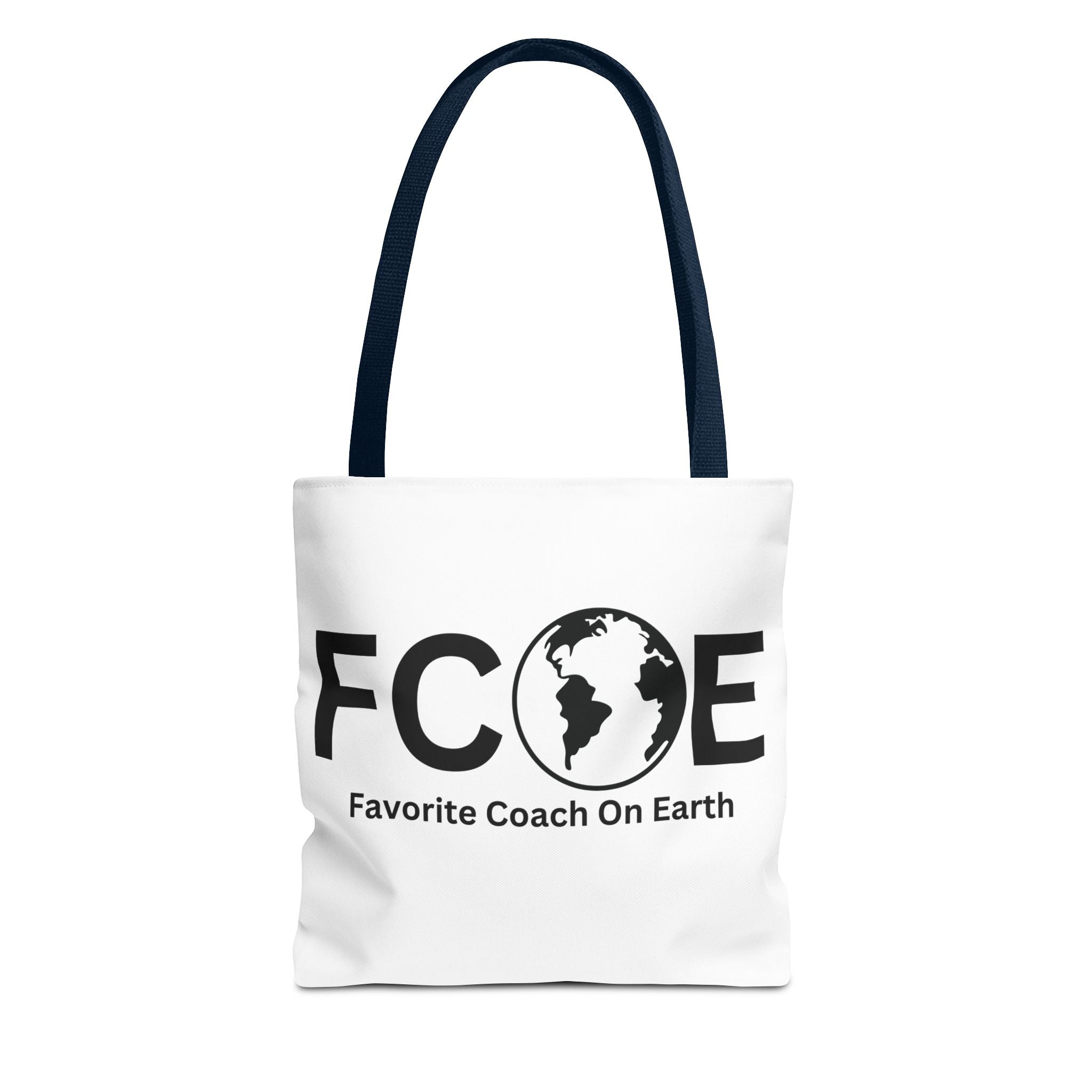 Favorite Coach On Earth (FCOE) Tote Bag - Custom Printed Stylish and Functional Tote