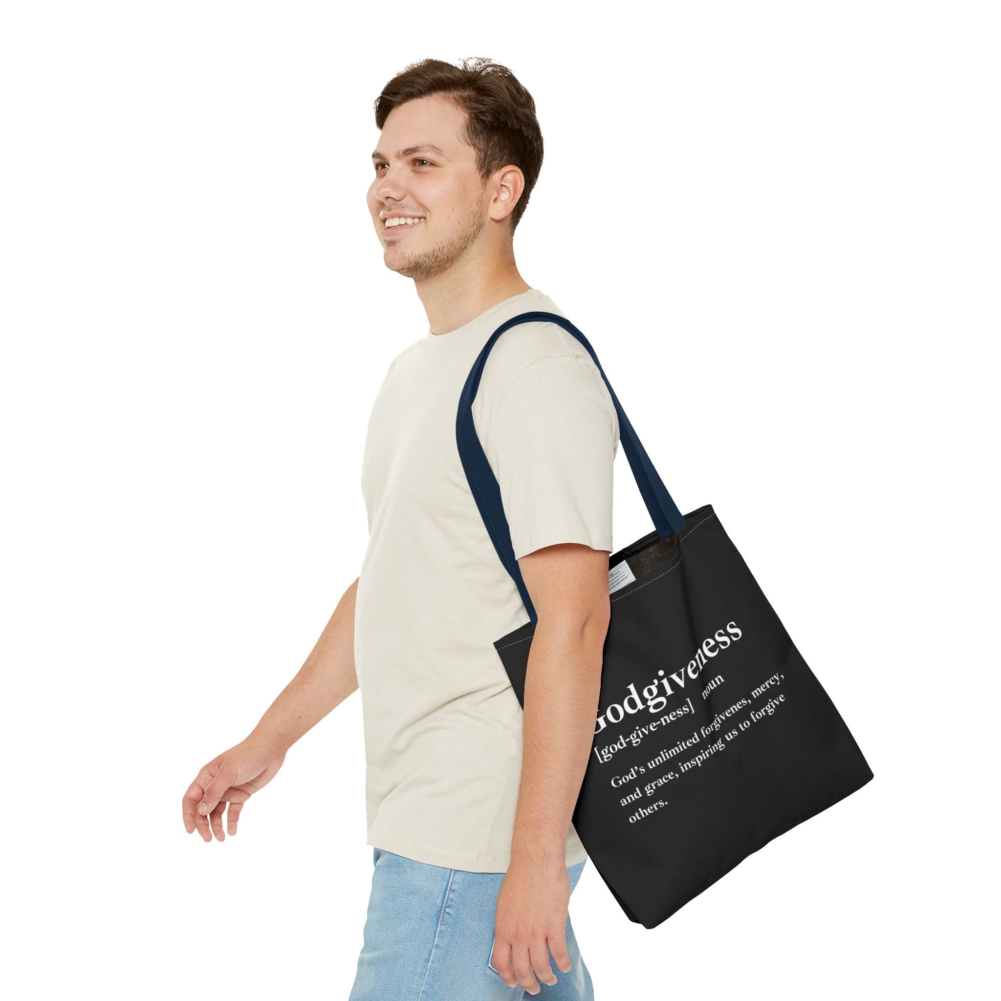 Godgiveness Tote Bag - Custom Printed Stylish and Functional Tote