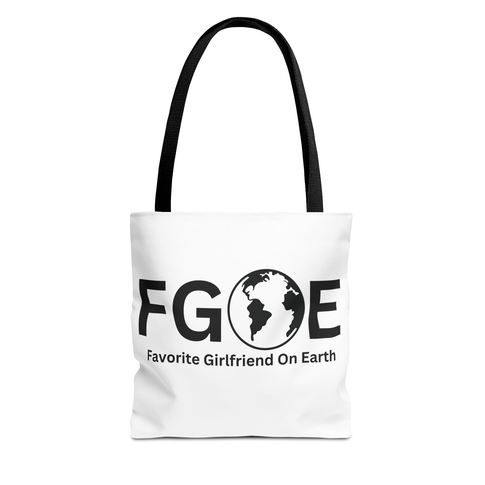 Favorite Girlfriend On Earth (FGOE) Tote Bag - Custom Printed Stylish and Functional Tote