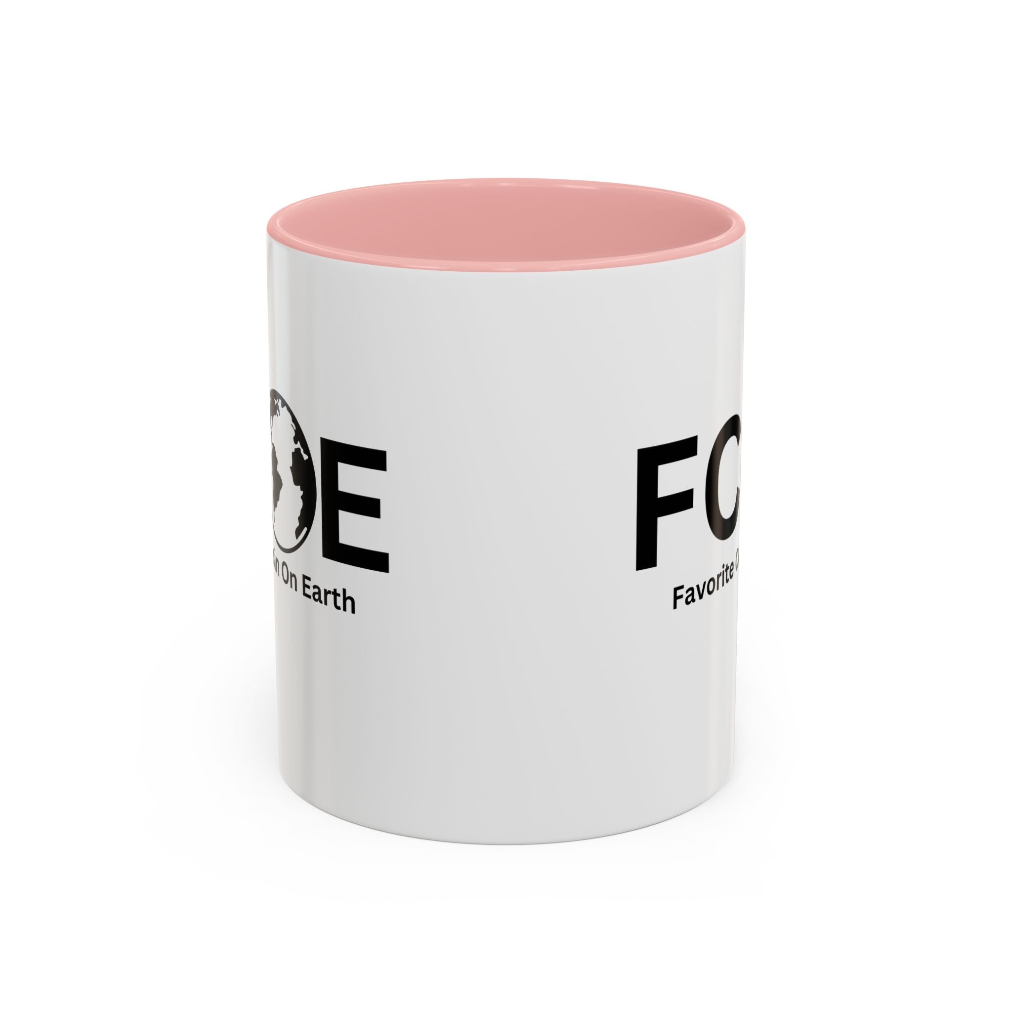 Favorite Cousin On Earth (FCOE) Accent Coffee Mug (11oz, 15oz)