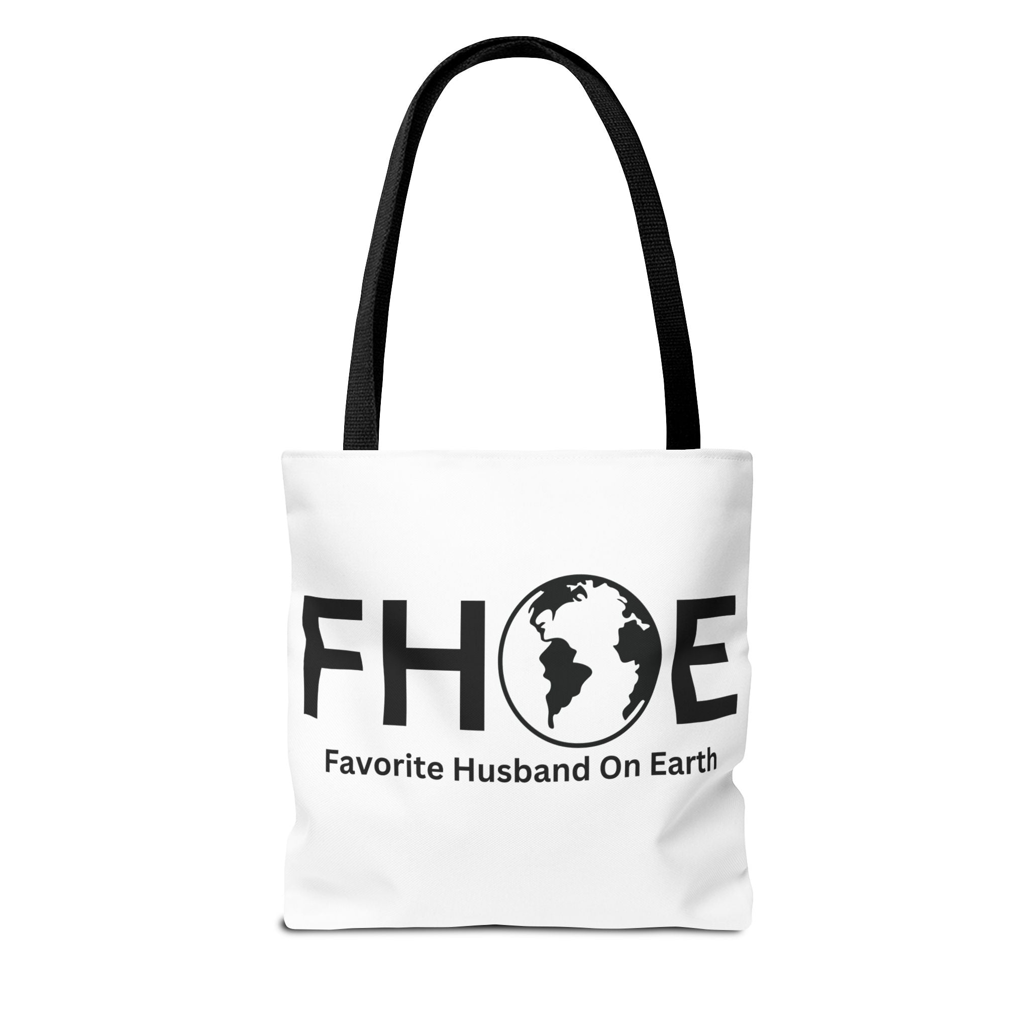 Favorite Husband On Earth (FHOE) Tote Bag - Custom Printed Stylish and Functional Tote