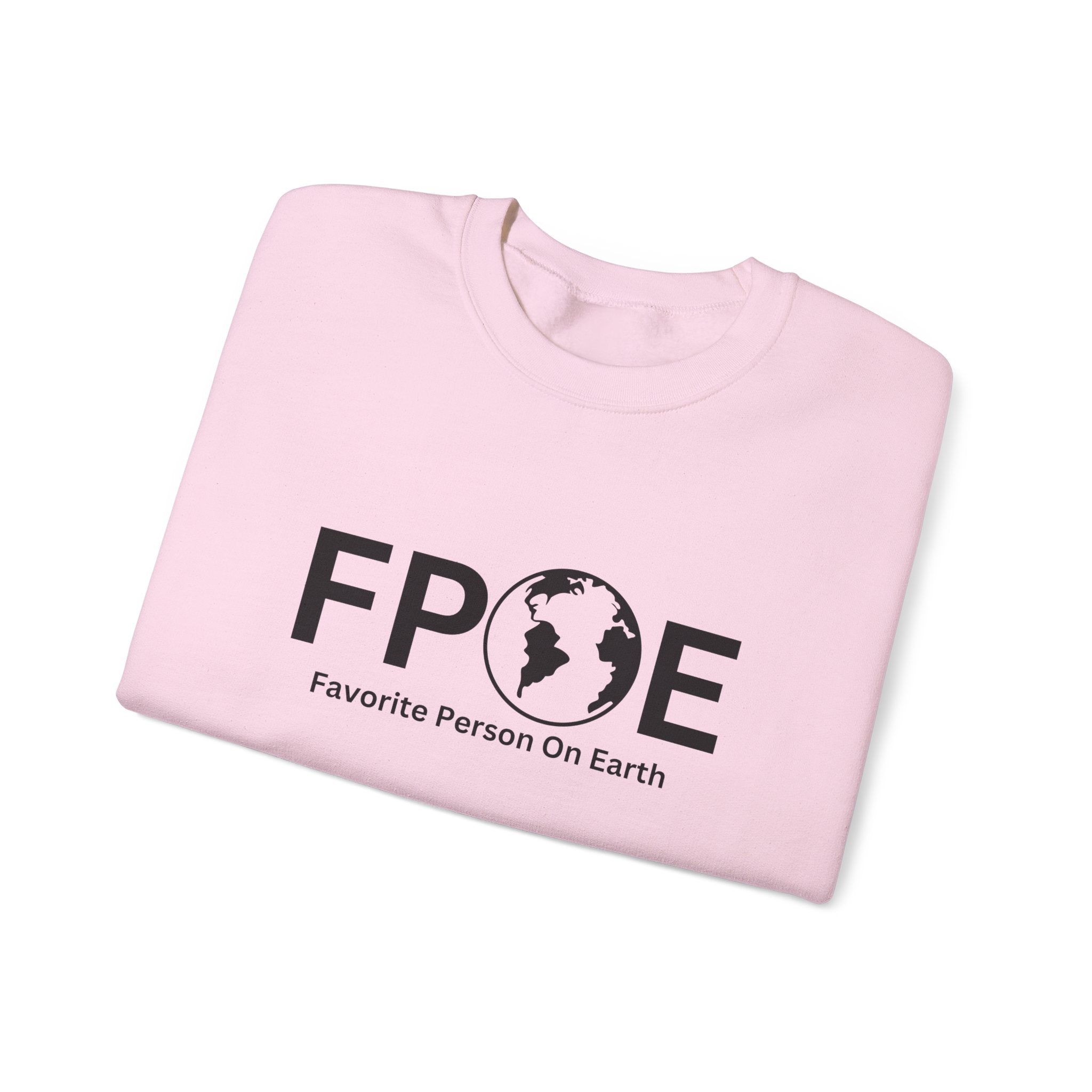 Favorite Person On Earth (FPOE) - Unisex Heavy Blend Crewneck Sweatshirt
