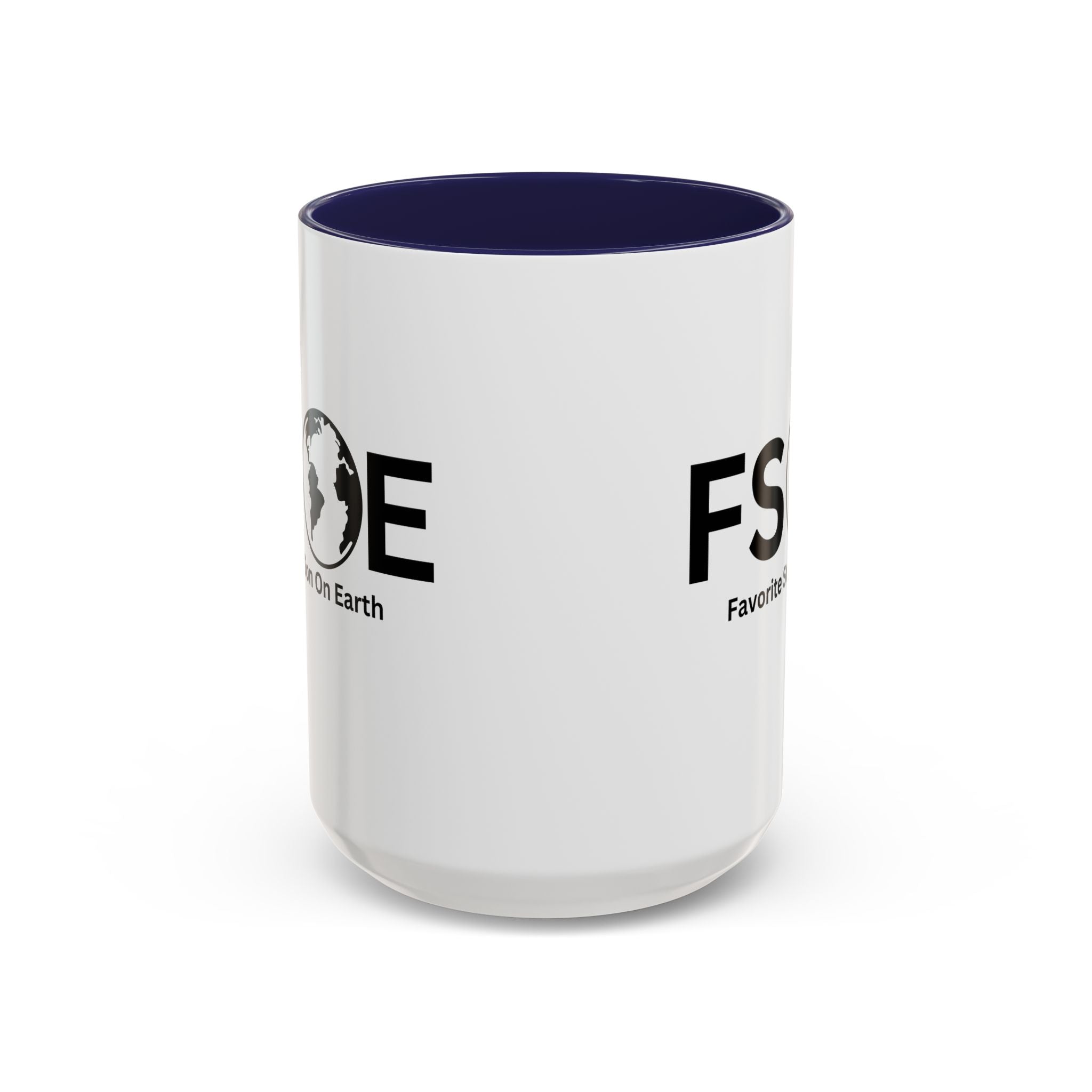 Favorite Son On Earth (FSOE) Accent Coffee Mug (11oz, 15oz)