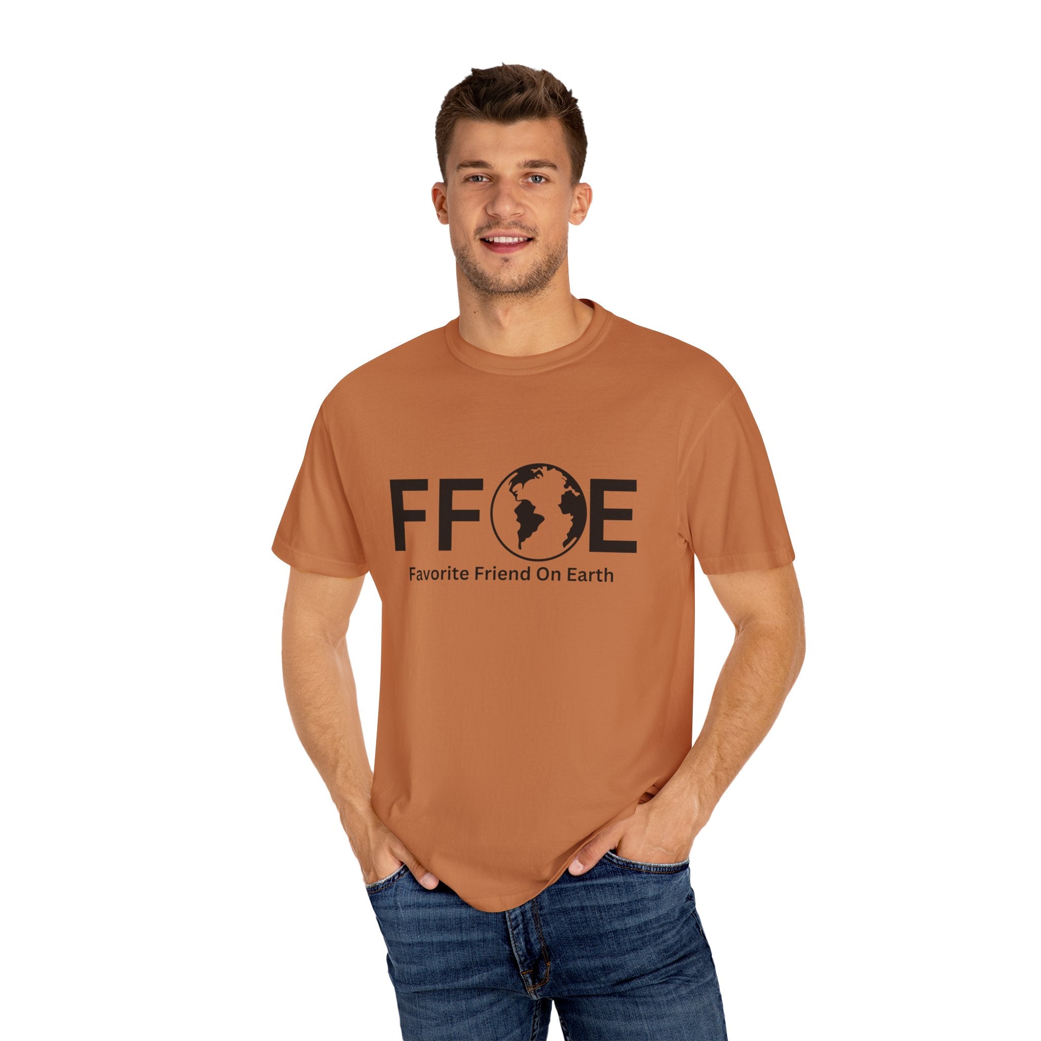 Favorite Friend On Earth T-Shirt - (FFOE) Comfort Colors 1717 Garment-Dyed