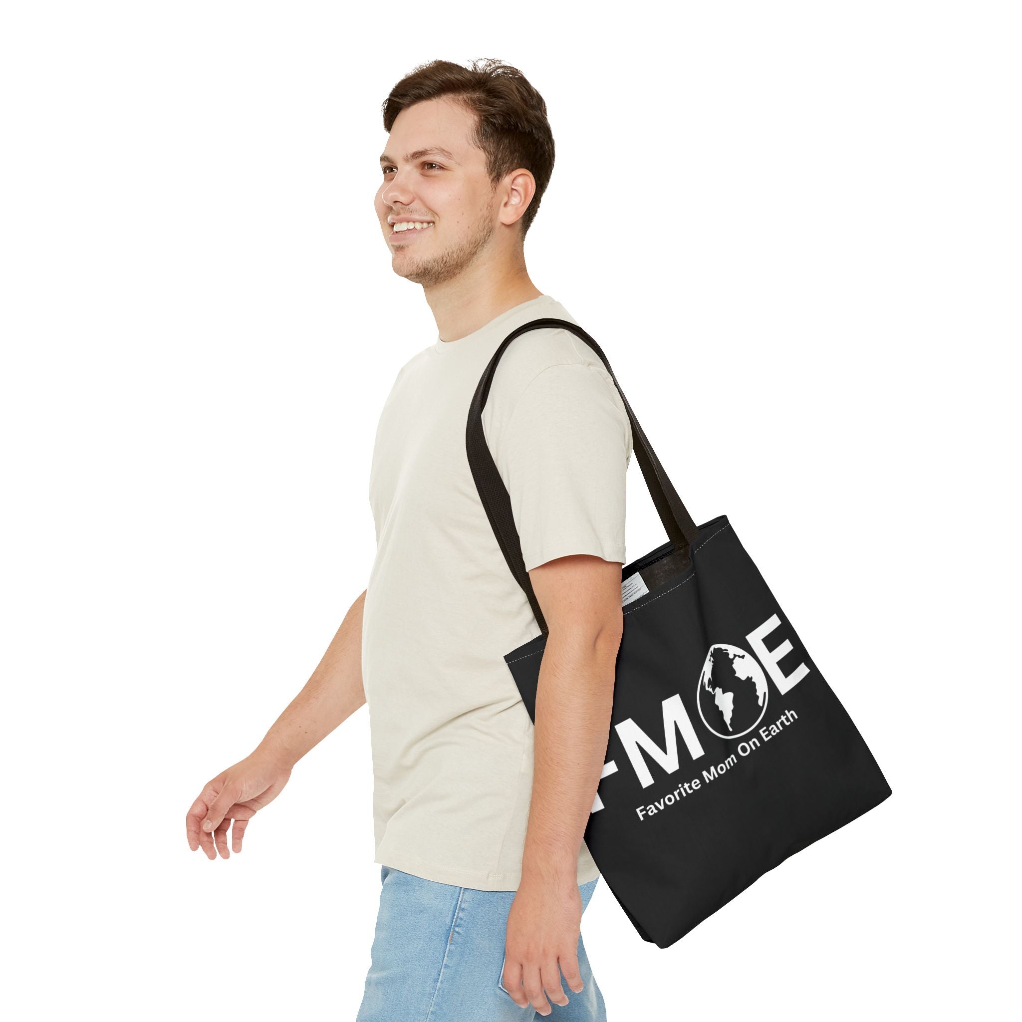 Favorite Mom On Earth (FMOE) Tote Bag- Custom Printed Stylish and Functional Tote