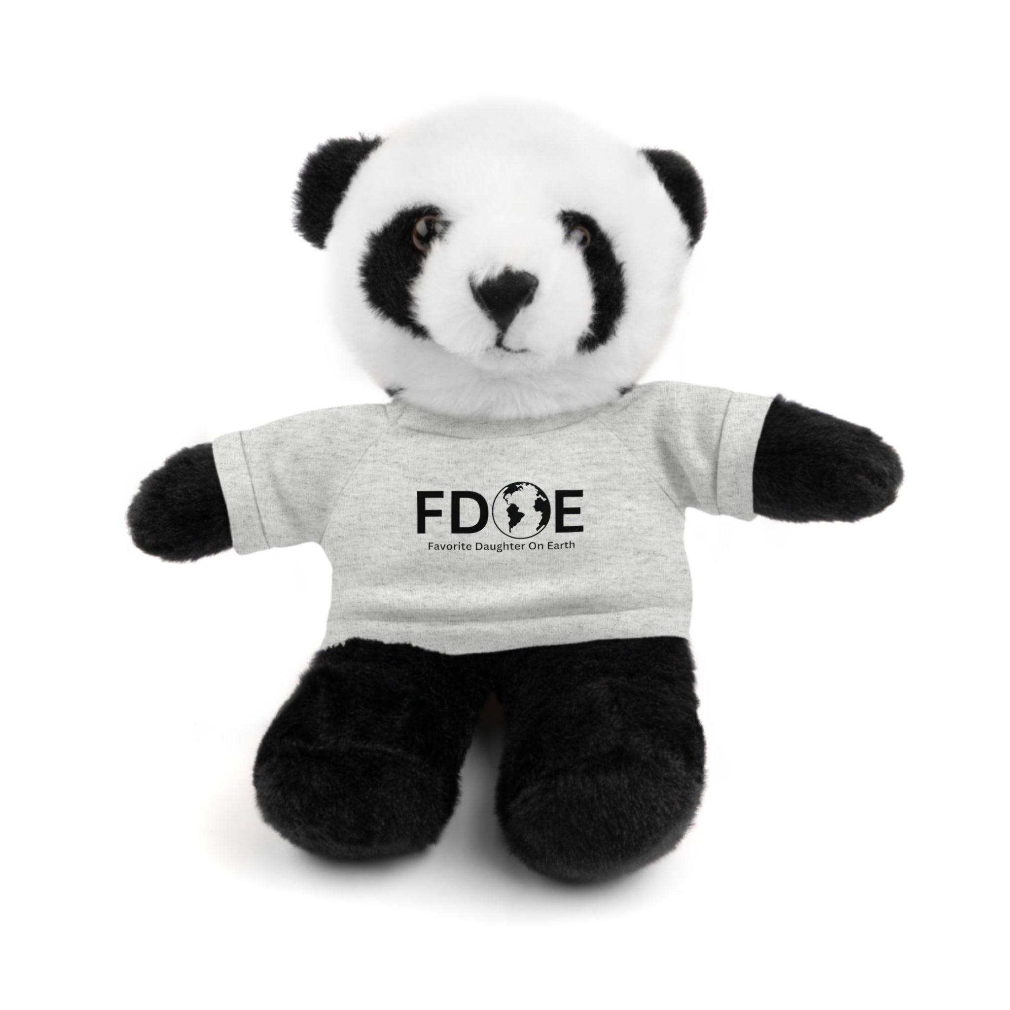 Favorite Daughter on Earth Stuffed Animal – Customizable T-Shirt & Animal