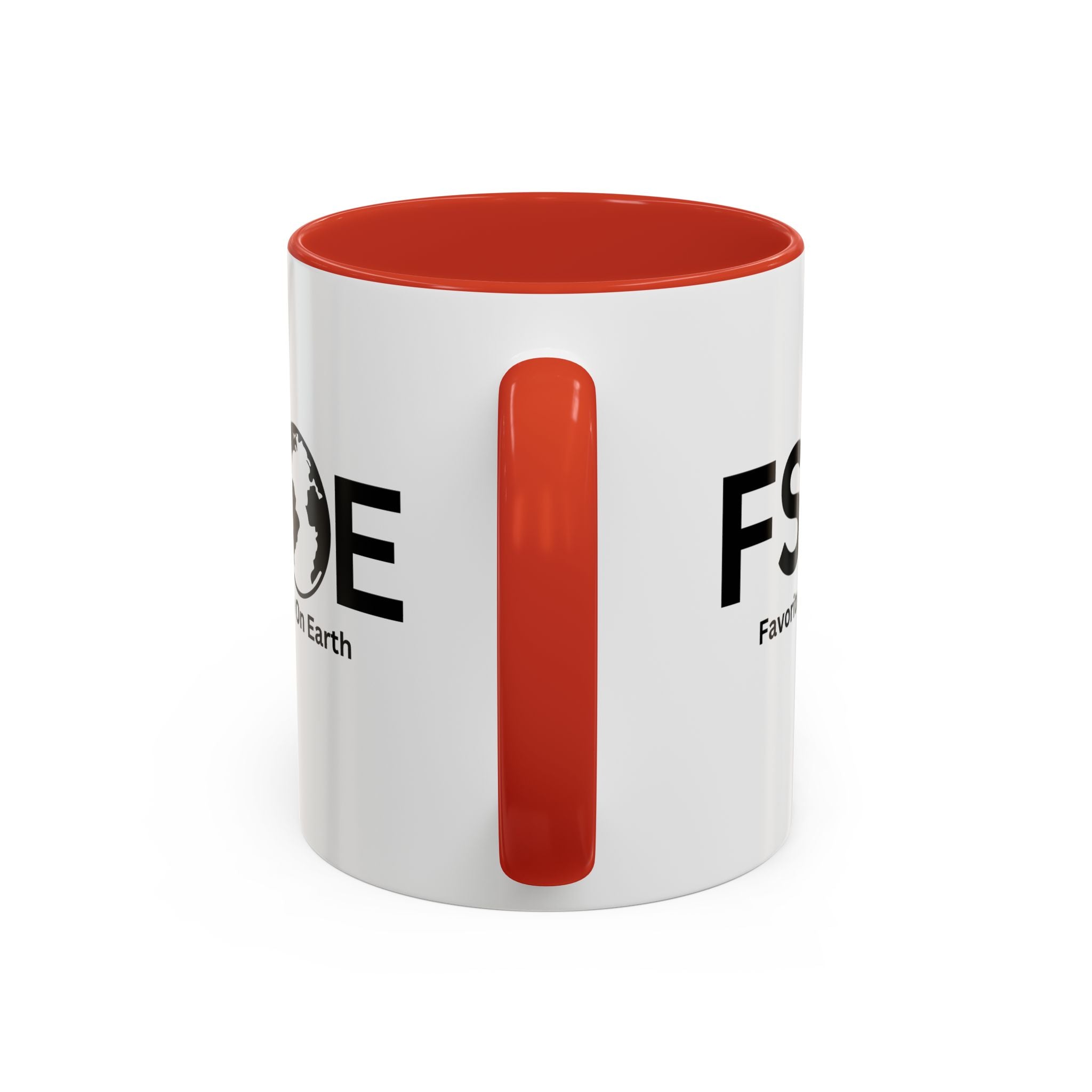 Favorite Son On Earth (FSOE) Accent Coffee Mug (11oz, 15oz)