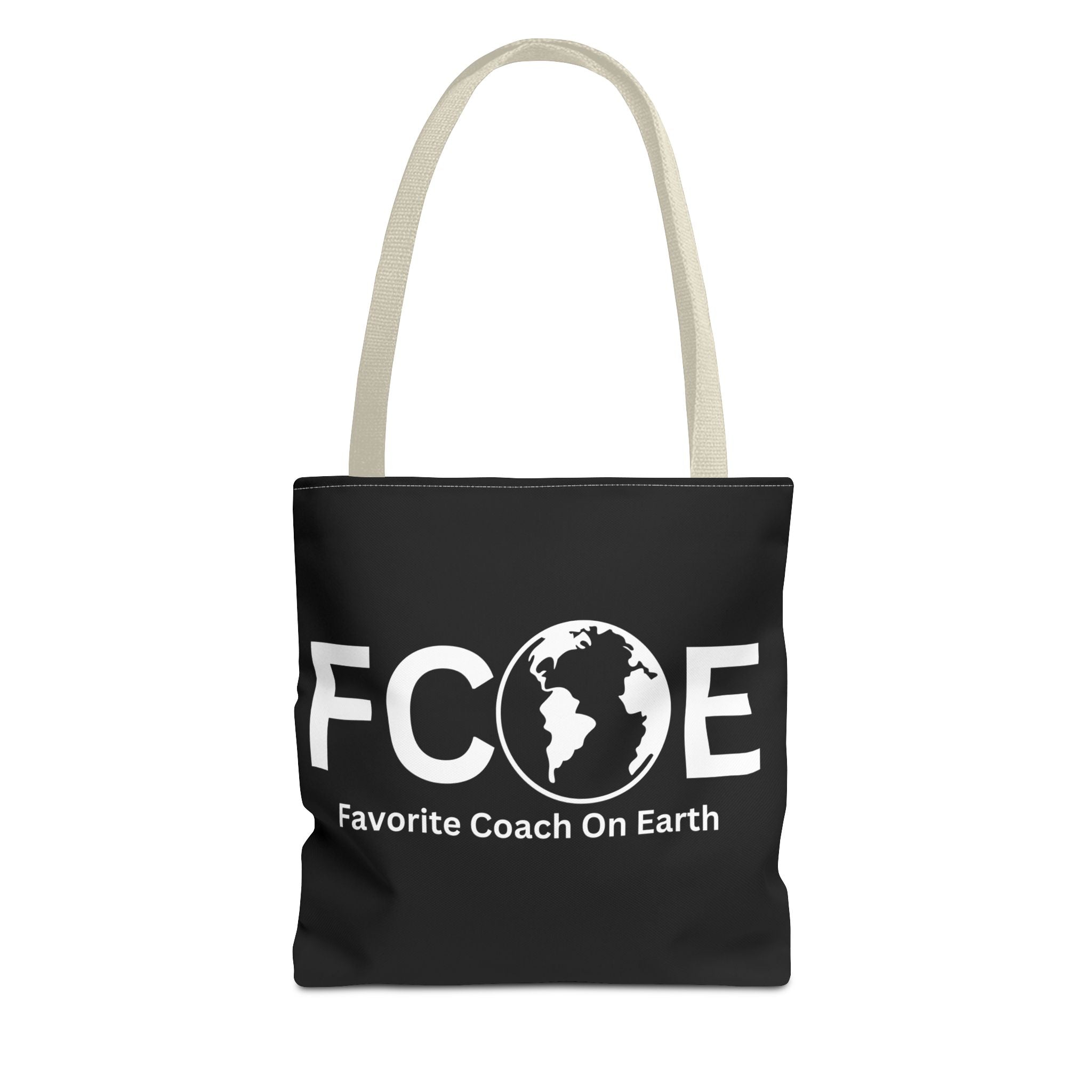 Favorite Coach On Earth (FCOE) Tote Bag - Custom Printed Stylish and Functional Tote