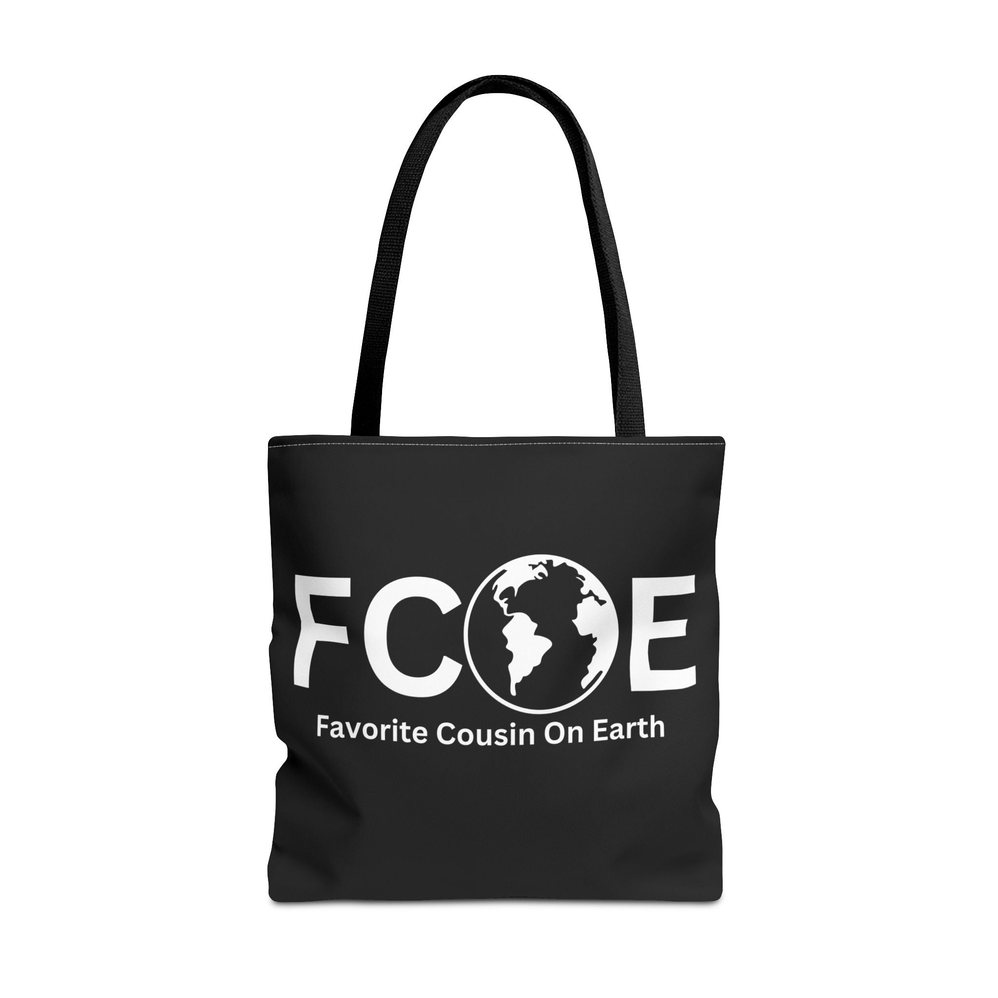 Favorite Cousin On Earth (FCOE) Tote Bag - Custom Printed Stylish and Functional Tote