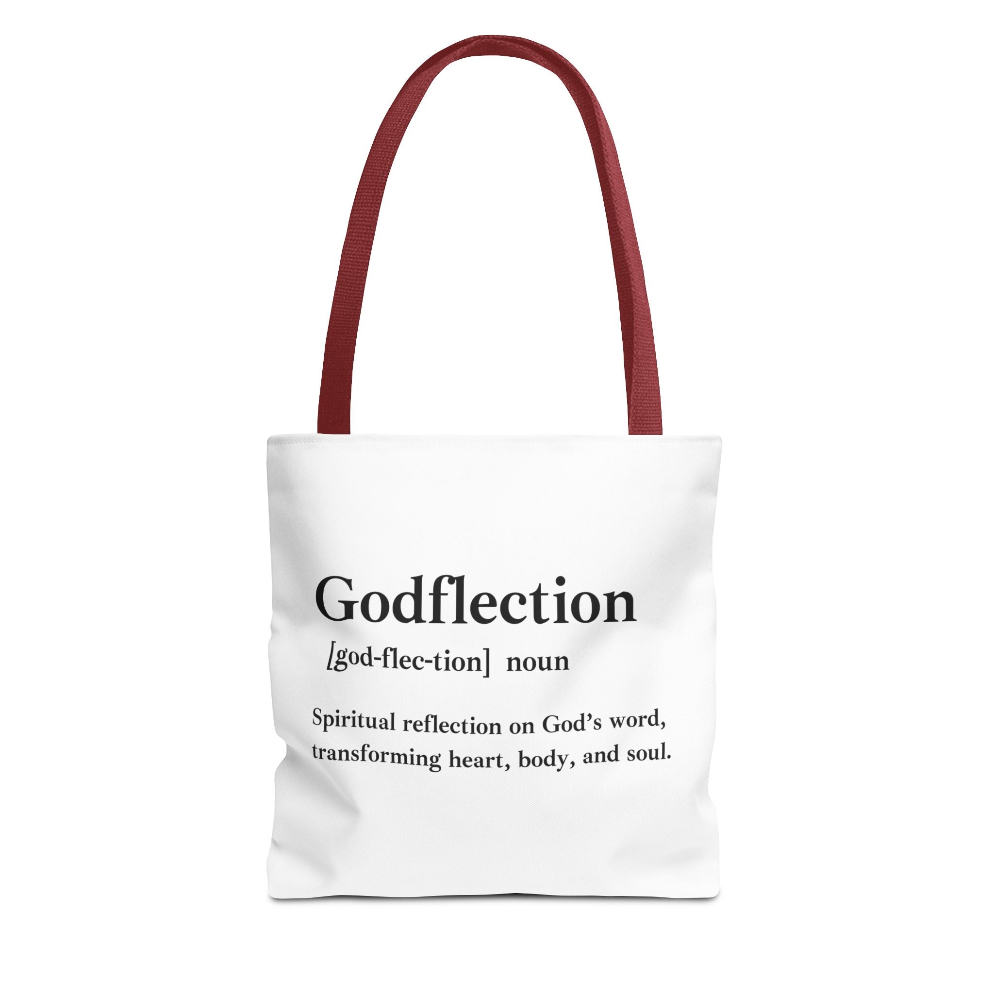 Godflection Tote Bag - Custom Printed Stylish and Functional Tote