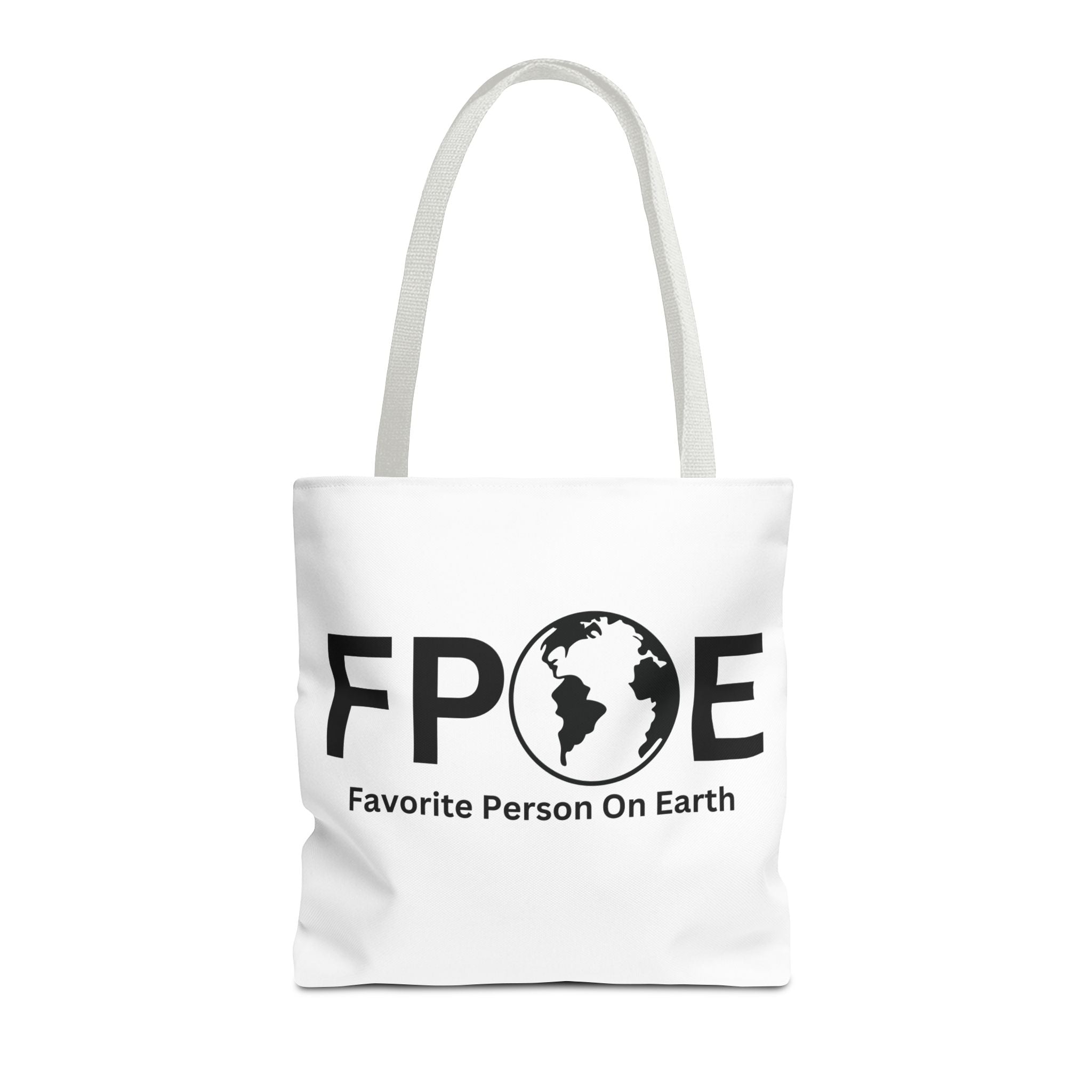 Favorite Person On Earth (FPOE) Tote Bag - Custom Printed Stylish and Functional Tote