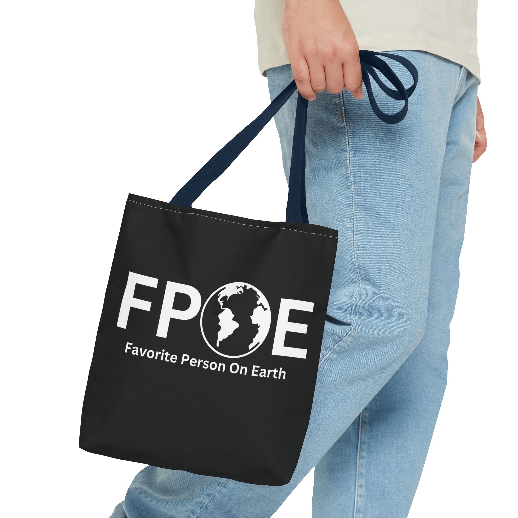 Favorite Person On Earth (FPOE) Tote Bag - Custom Printed Stylish and Functional Tote