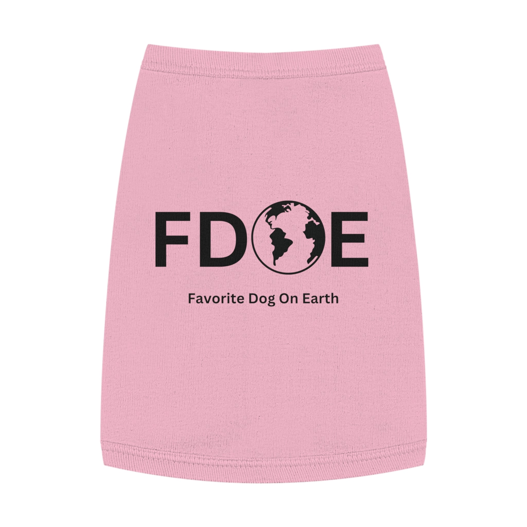 Favorite Dog On Earth (FDOE) - Custom Pet Tank Top