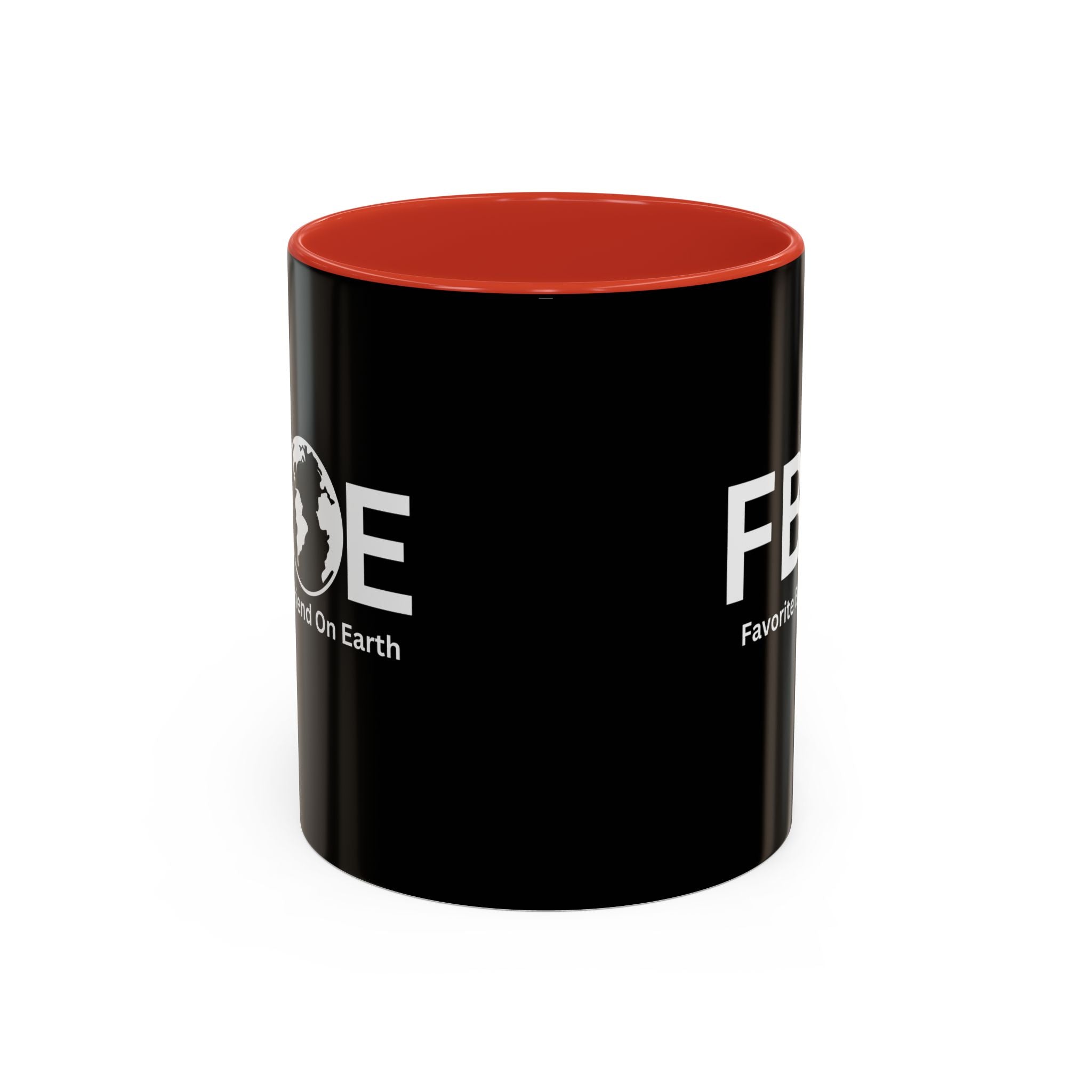 Favorite Boyfriend On Earth (FBOE) Accent Coffee Mug (11oz, 15oz)