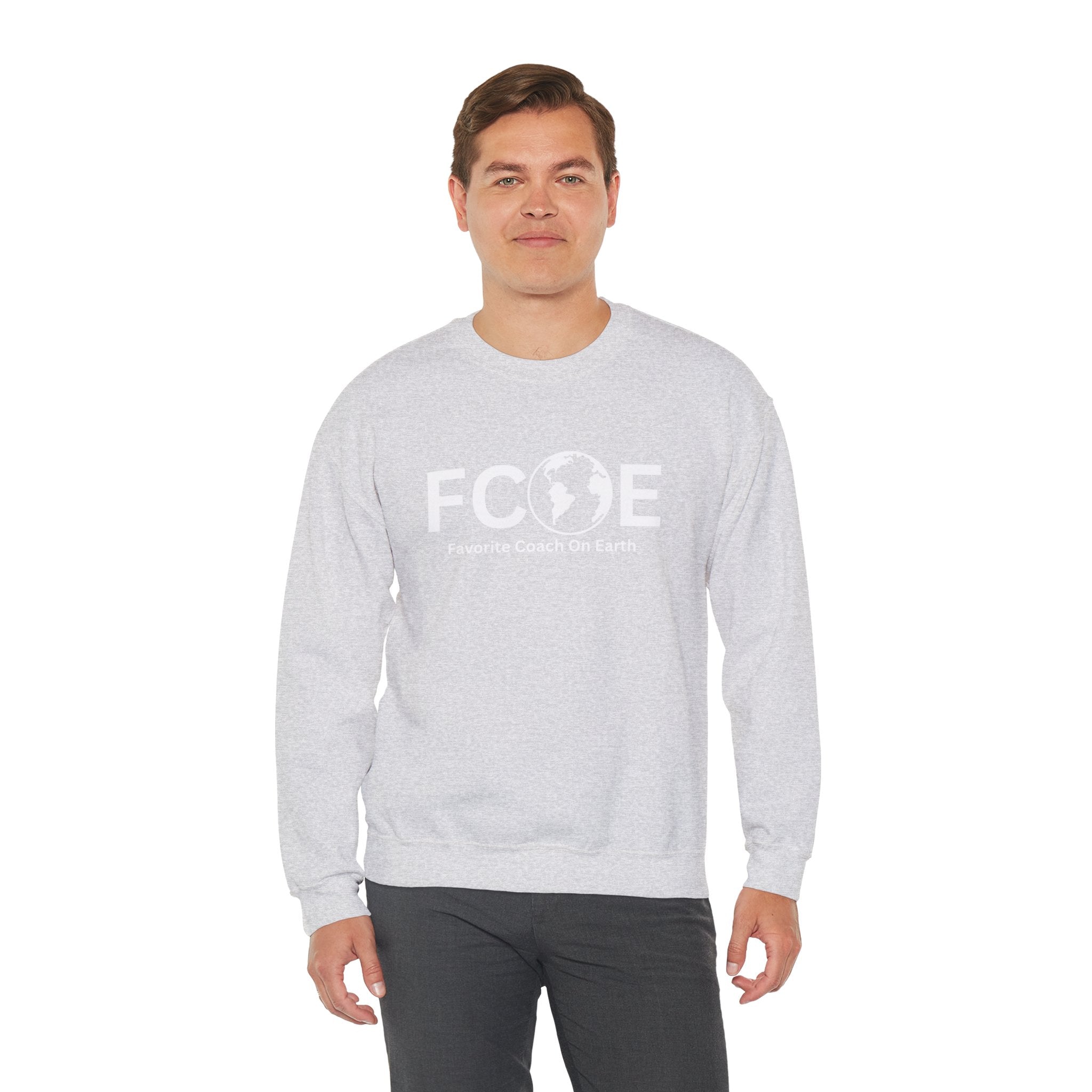 Favorite Coach On Earth (FCOE) Crewneck Sweatshirt – Cozy & Durable